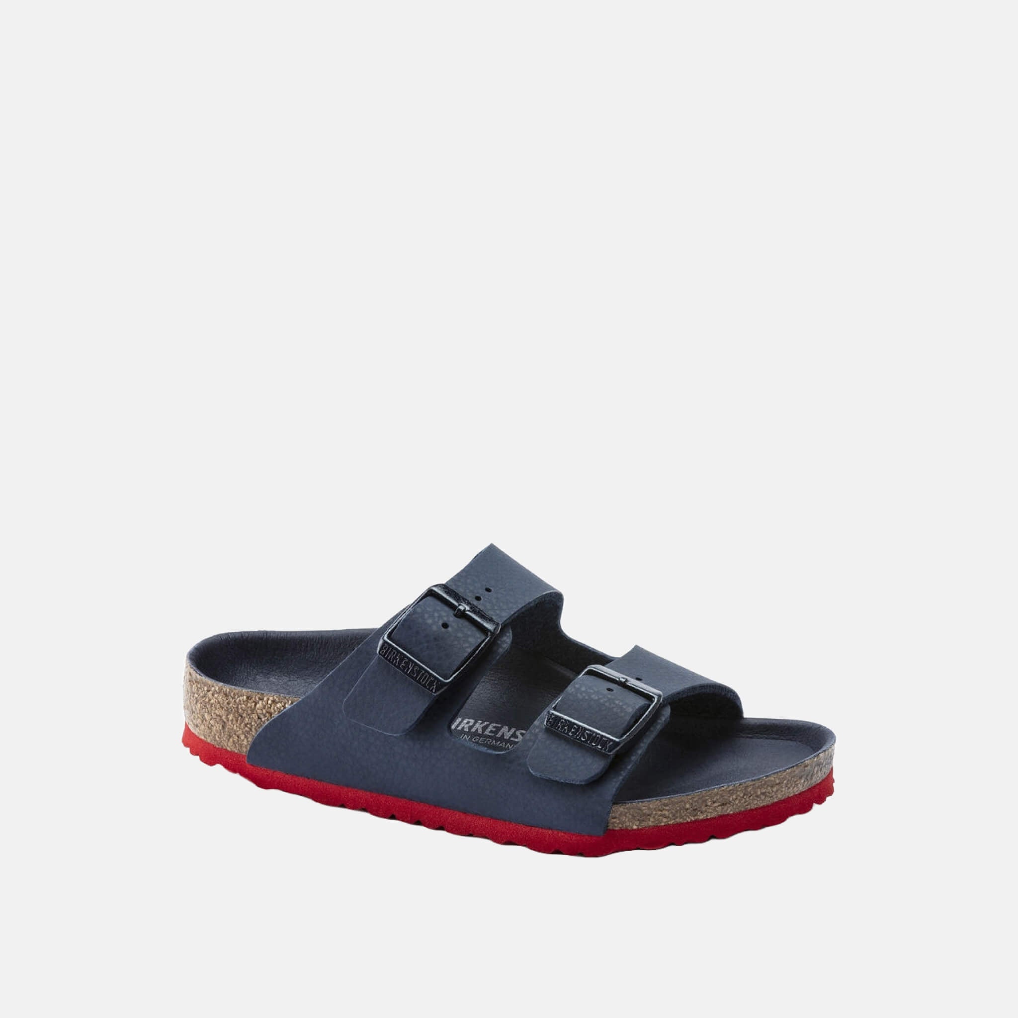 Dětské modré pantofle Birkenstock Arizona Birko-Flor