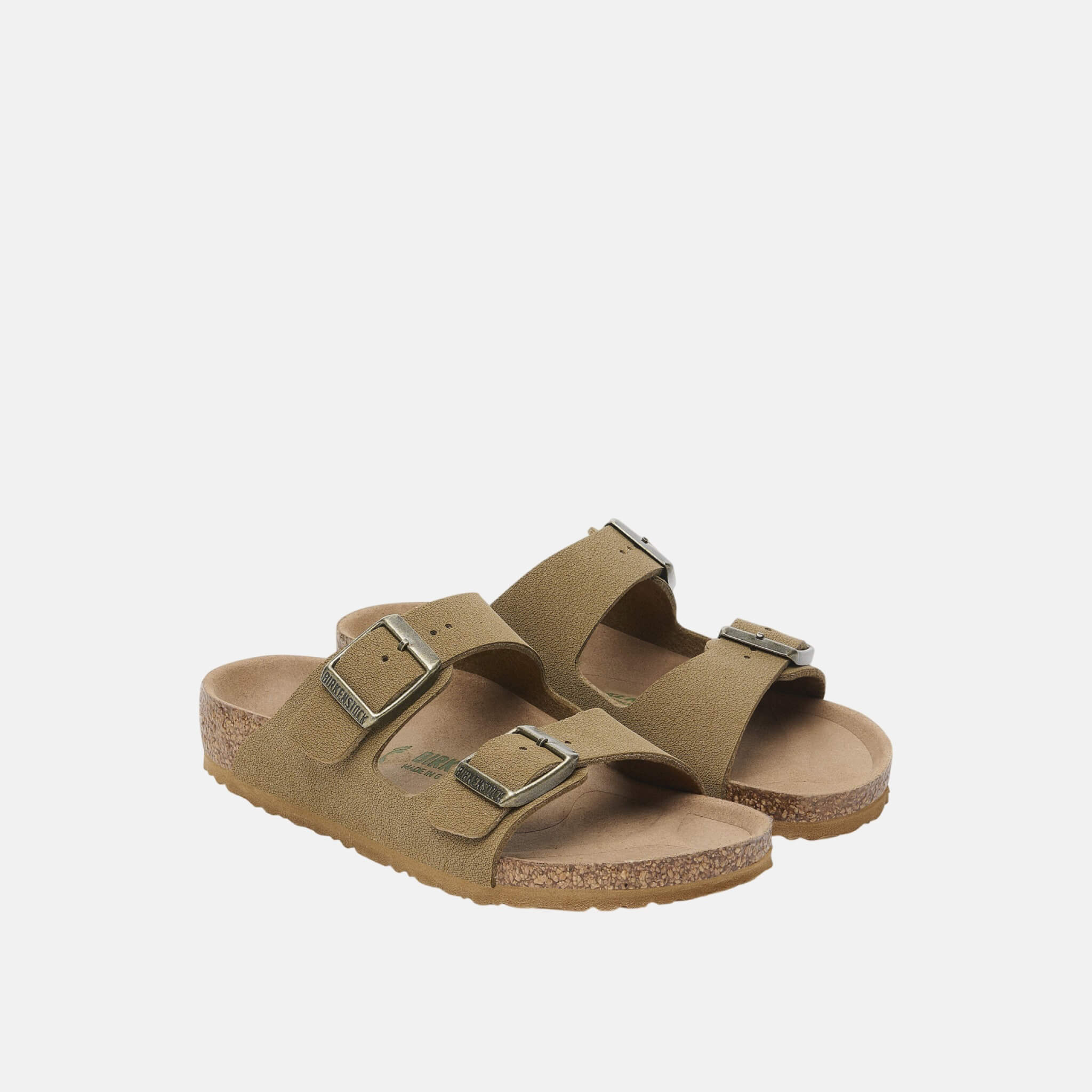 Dětské Hnědé Regular Pantofle Birkenstock Arizona Vegan