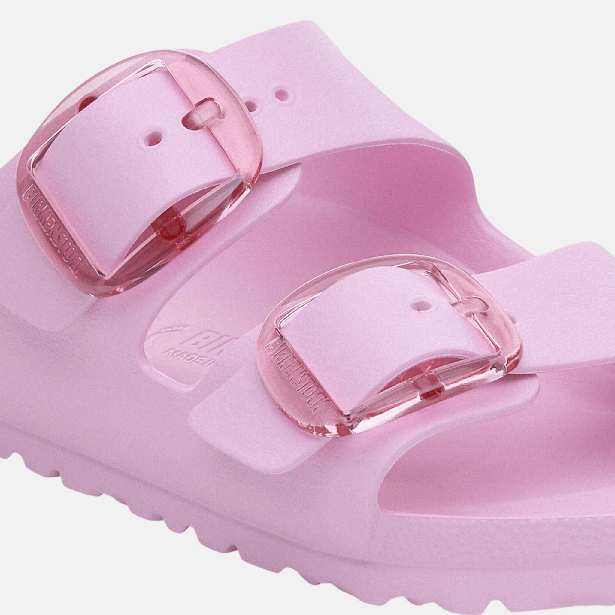Růžové Narrow Pantofle Arizona Big Buckle EVA