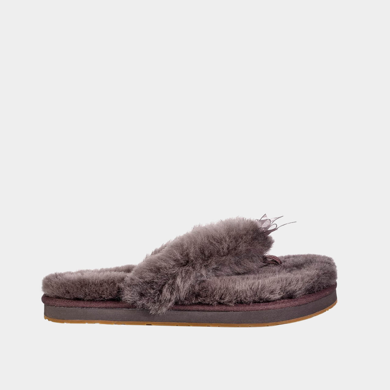 Boty UGG Fluff Flip Flop III Grey