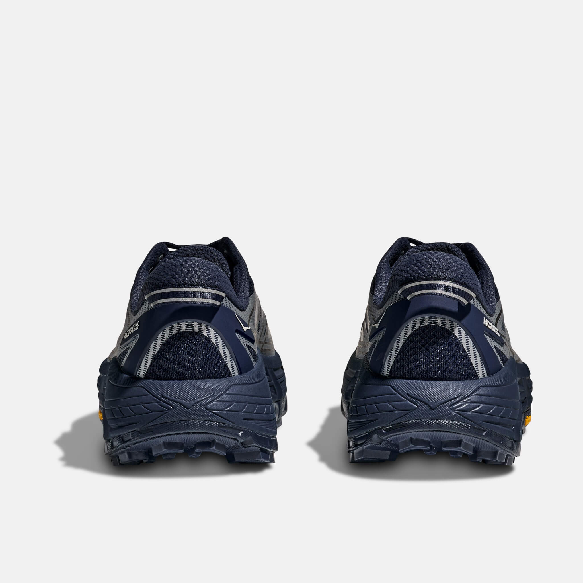 Unisex modro-stříbrné tenisky Hoka Mafate Speed 2