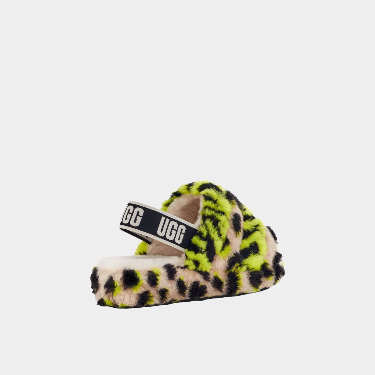 Boty UGG Fluff Yeah Slide Animalia Key Lime