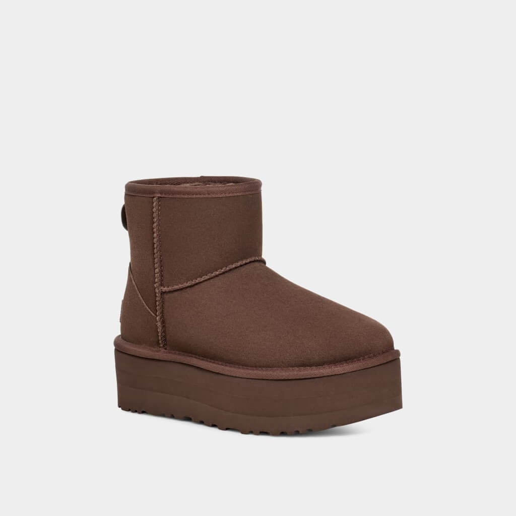 Boty UGG Classic Mini Platform Burnt Cedar