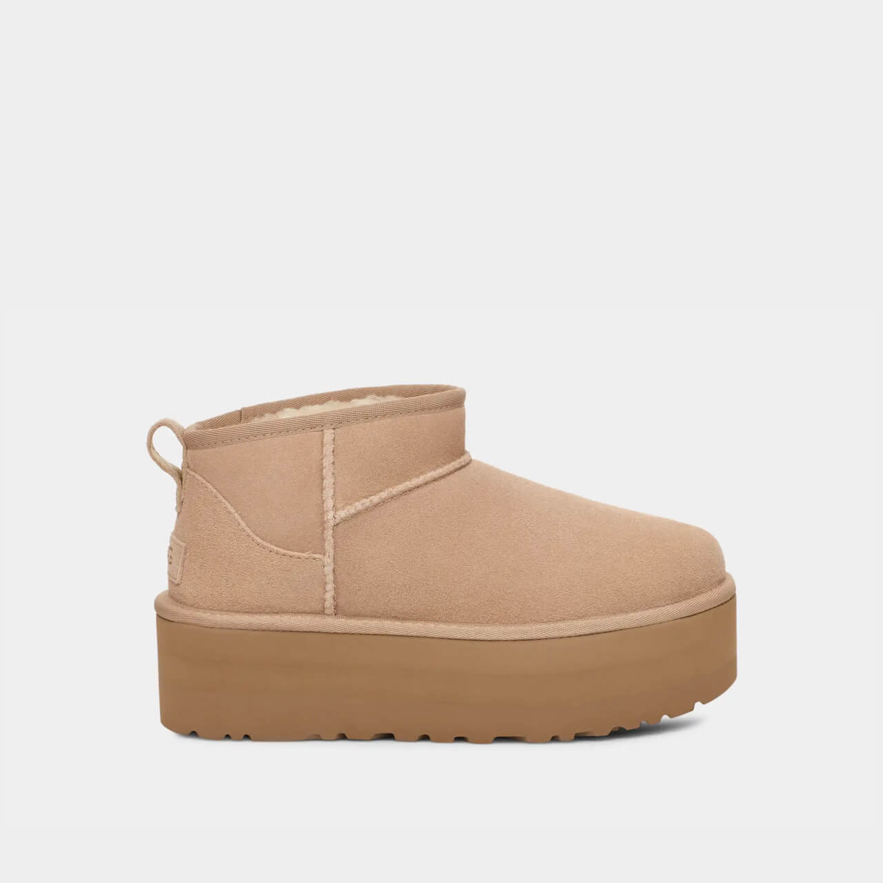 Boty UGG Classic Ultra Mini Platform Sand