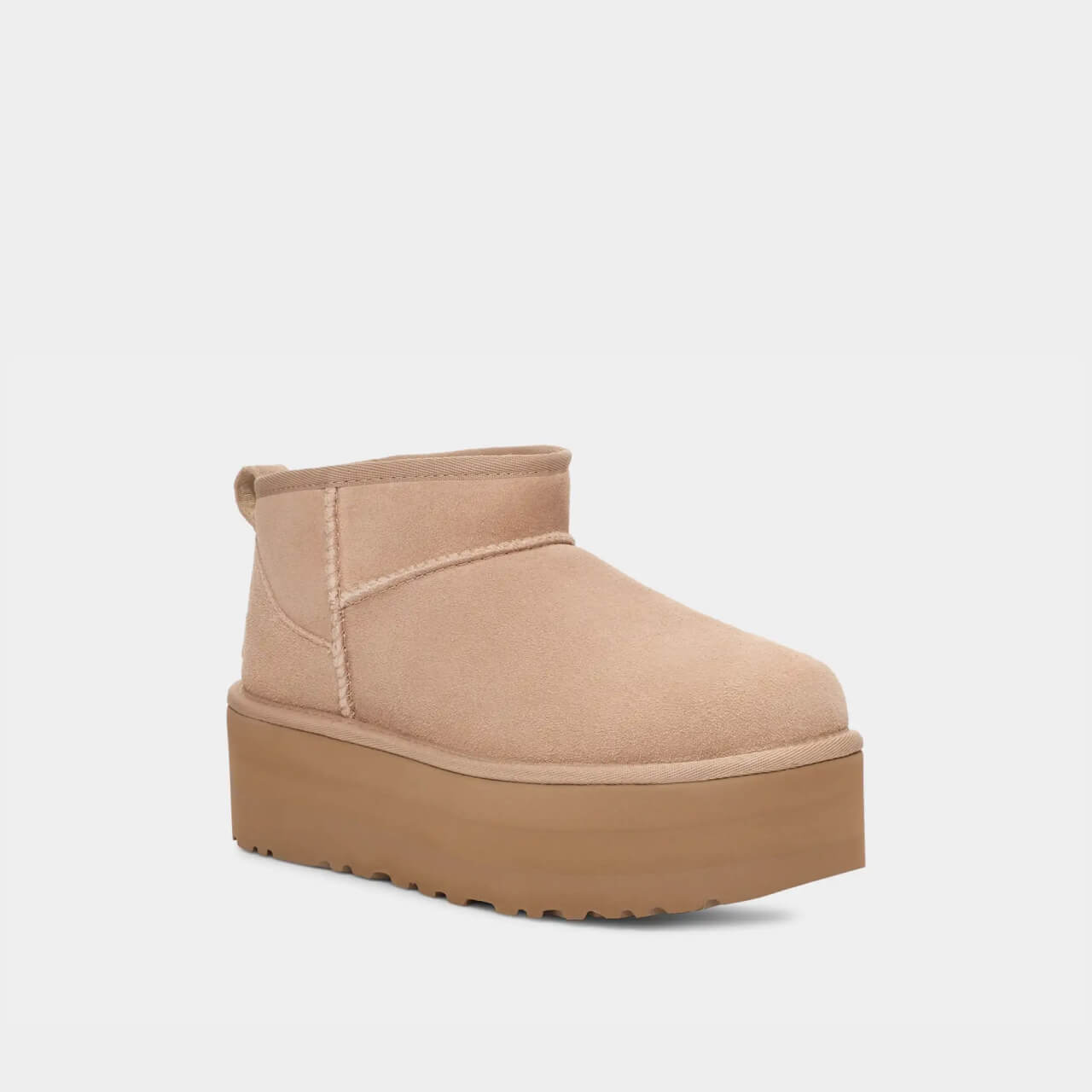 Boty UGG Classic Ultra Mini Platform Sand