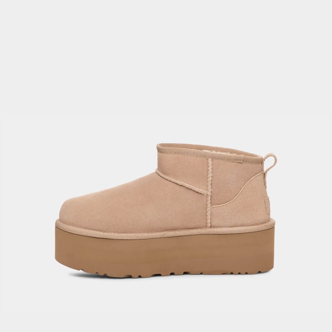 Boty UGG Classic Ultra Mini Platform Sand