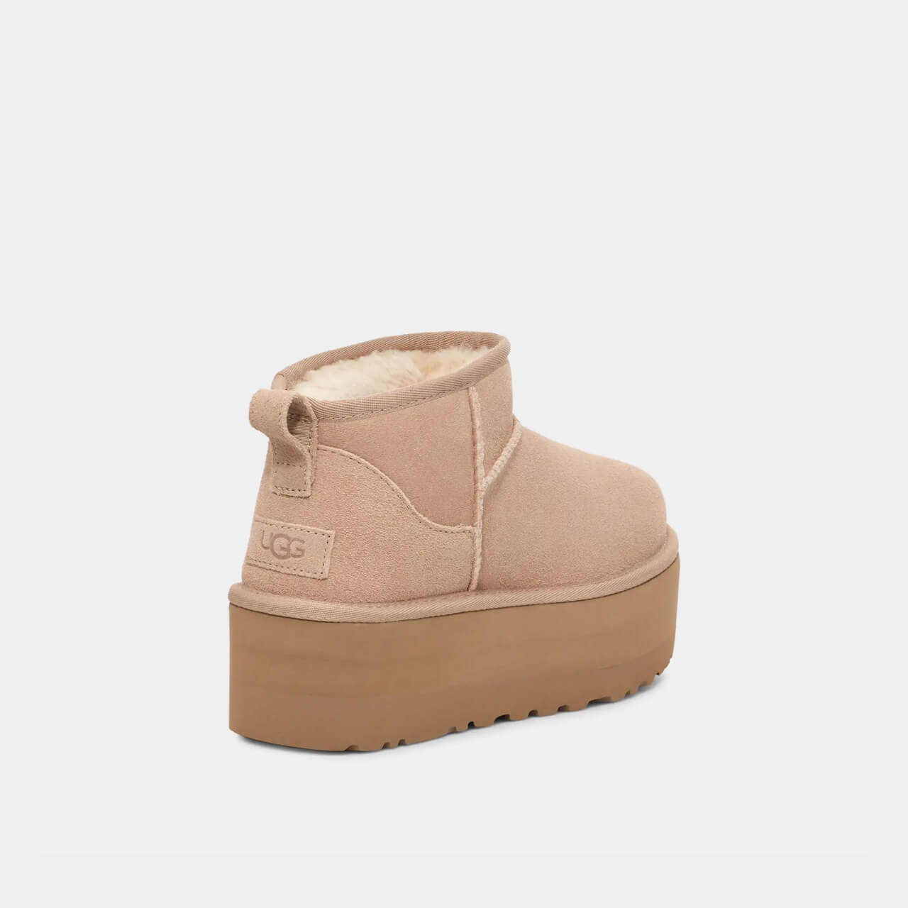 Boty UGG Classic Ultra Mini Platform Sand