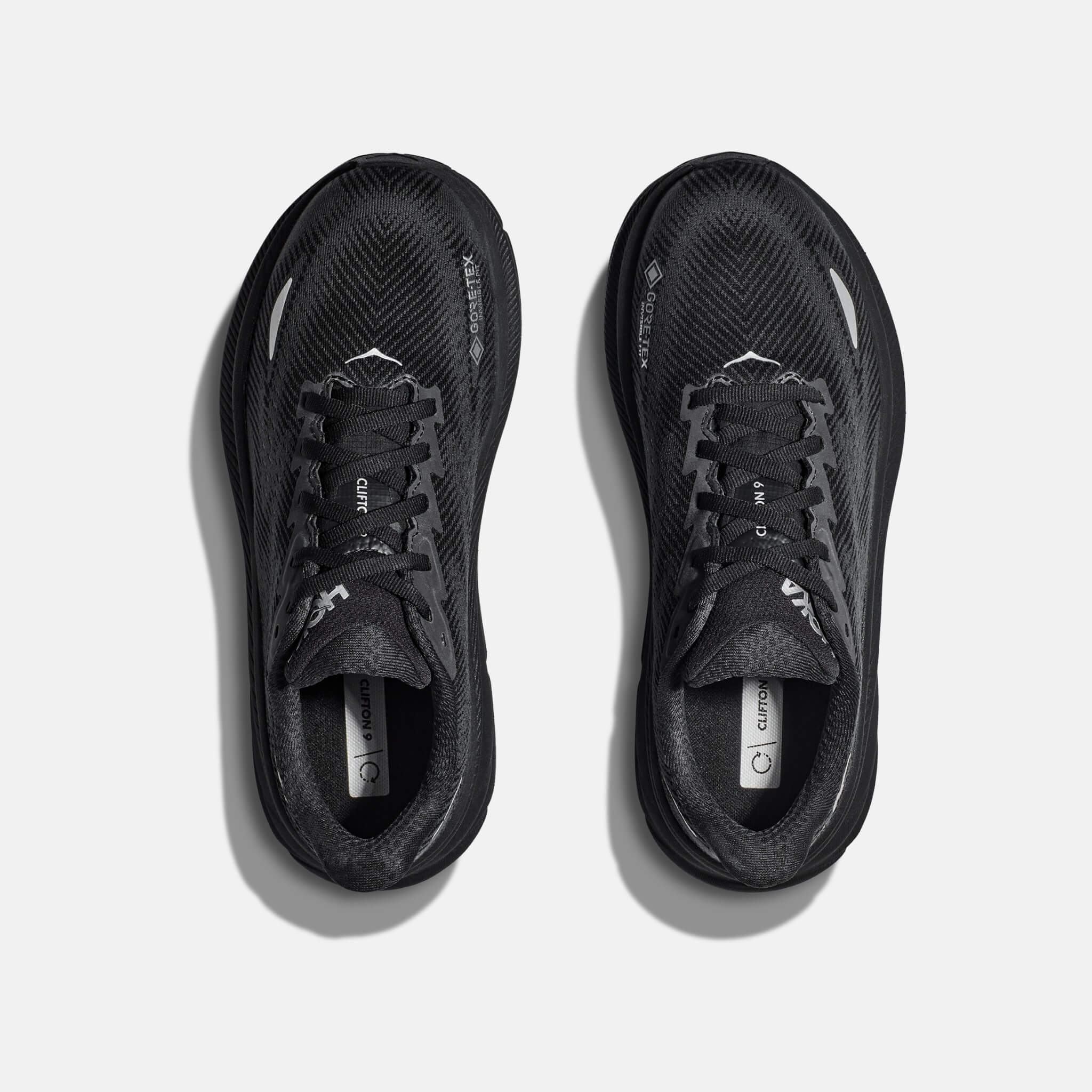 Dámské černé běžecké tenisky Hoka Clifton 9 GTX