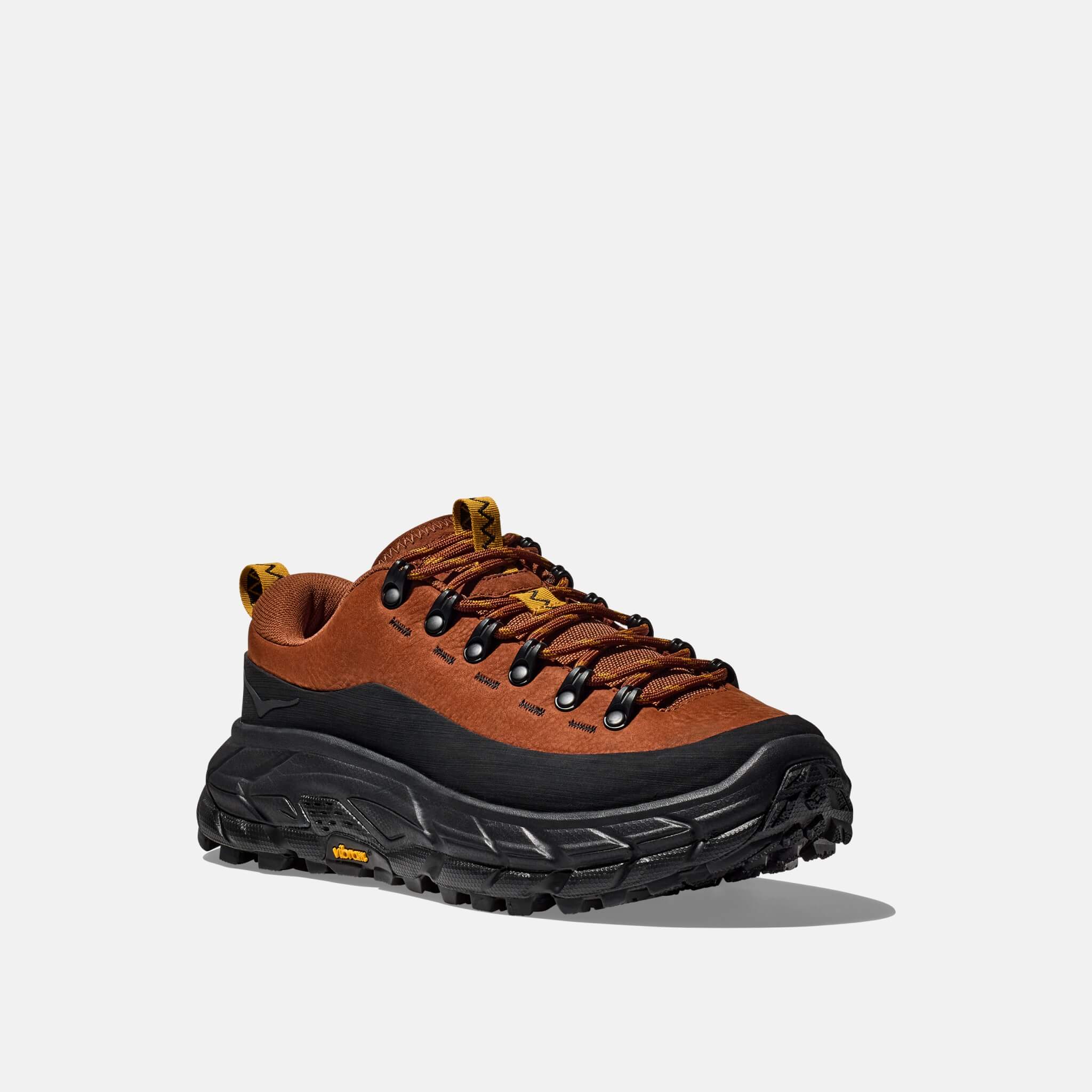 Unisex hnědo-černé tenisky Hoka Tor Summit