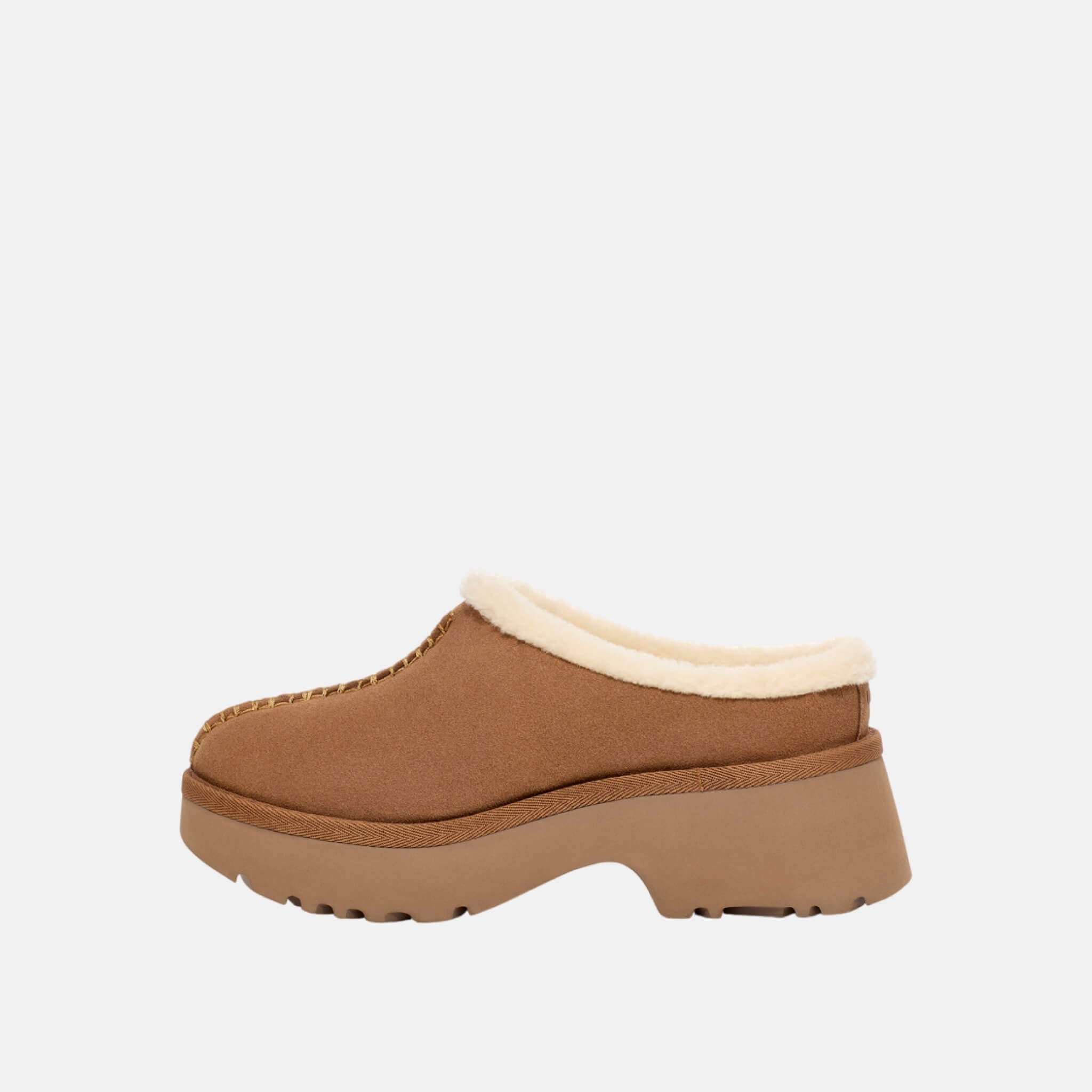 Boty UGG New Heights Cozy Clog Chestnut