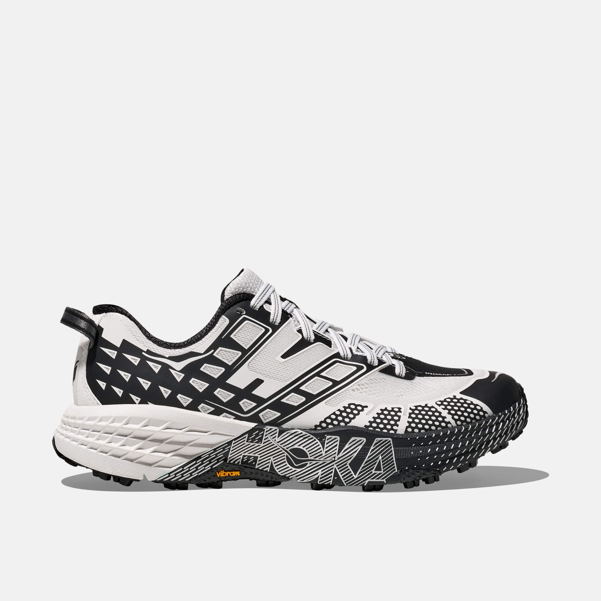Unisex černo-bílé tenisky Hoka Speedgoat 2