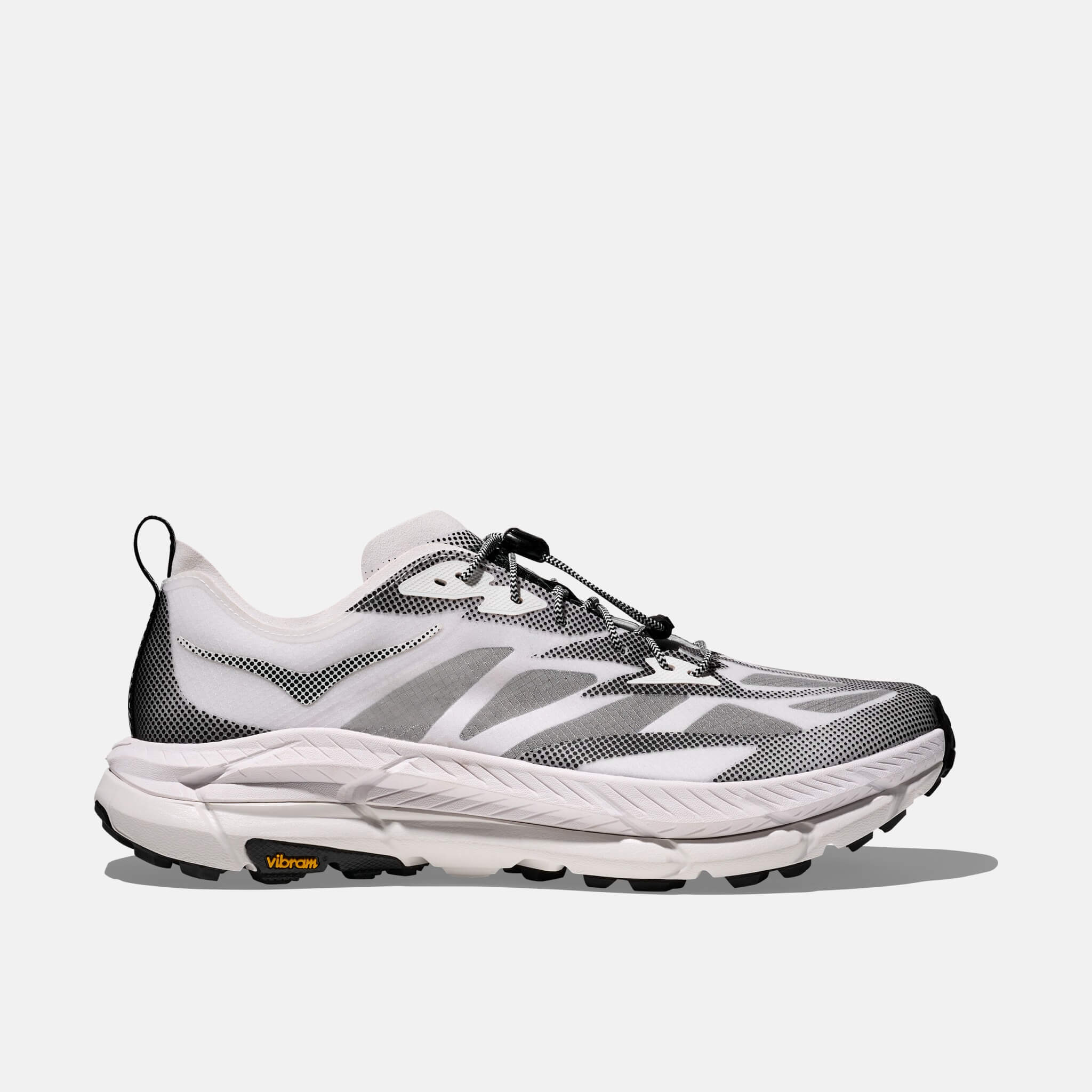 Unisex bílo-černé tenisky Hoka Mafate Speed 4 Lite TS