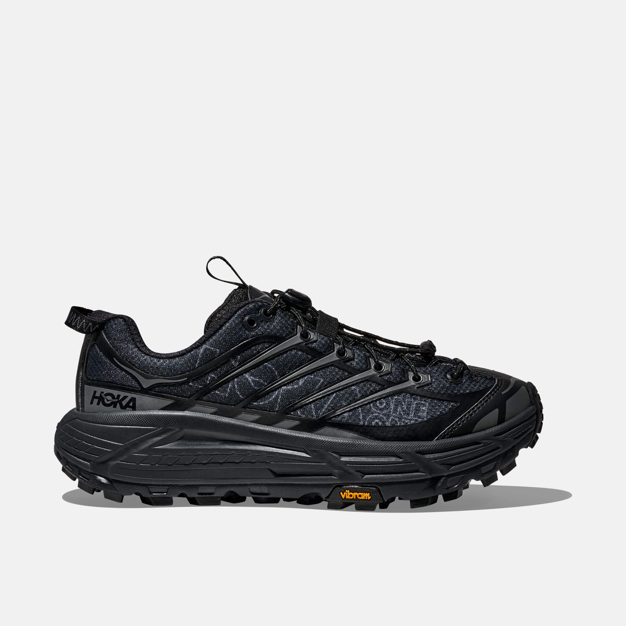 Unisex černé tenisky Hoka Mafate Three2 Wordmark