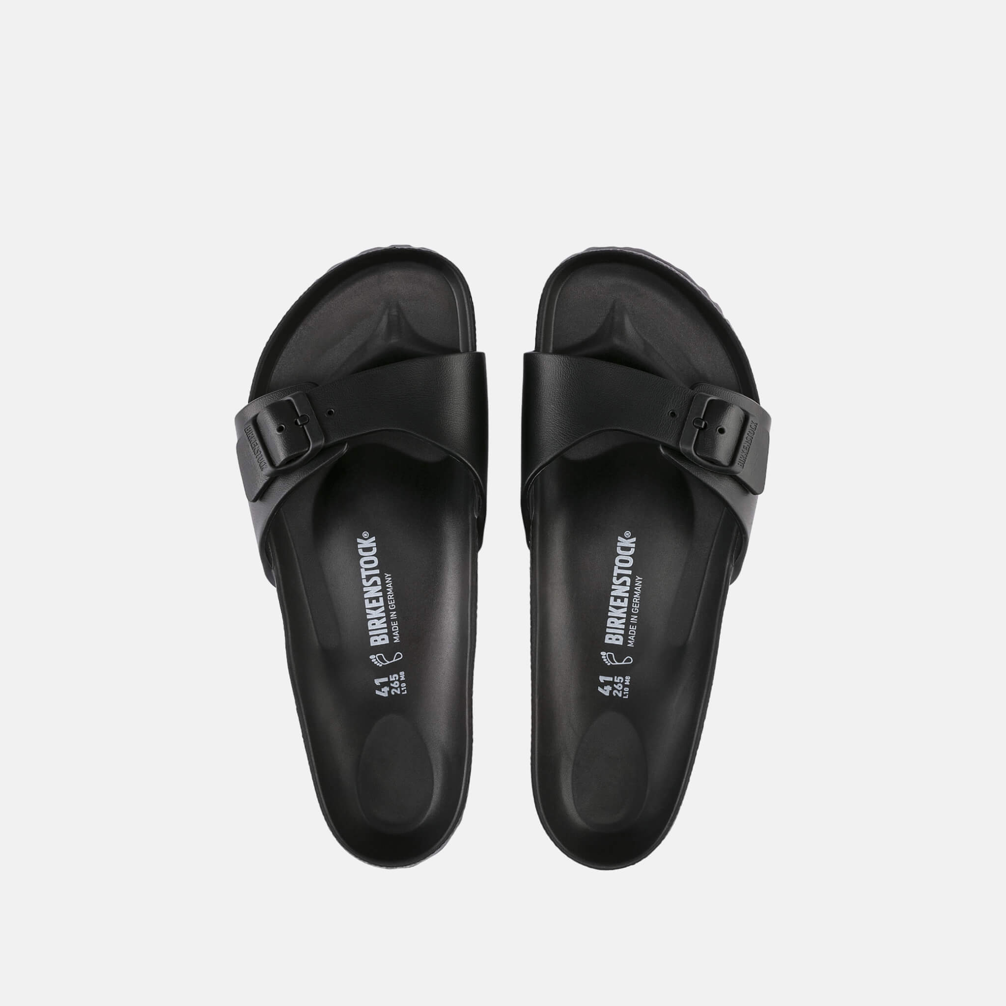 Černé pantofle Birkenstock Madrid Eva