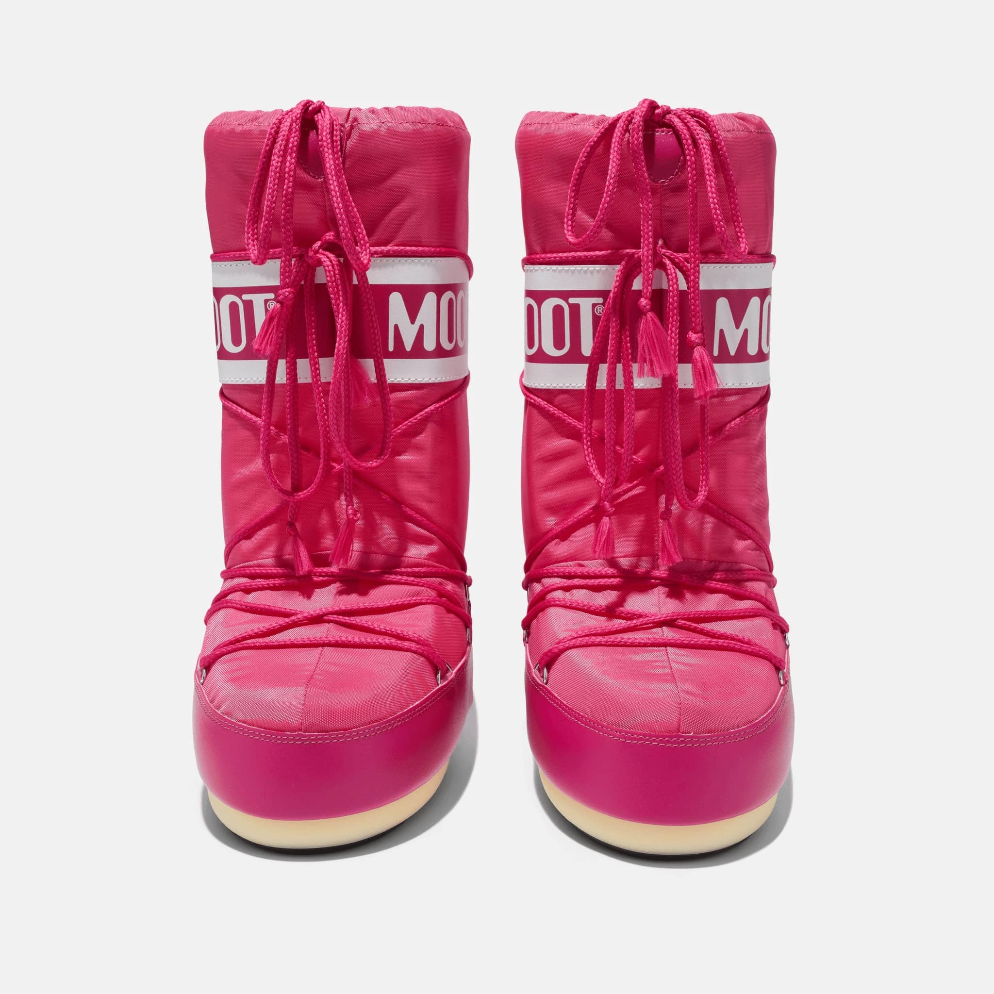 Dětské růžové sněhule Moon Boot Icon Nylon