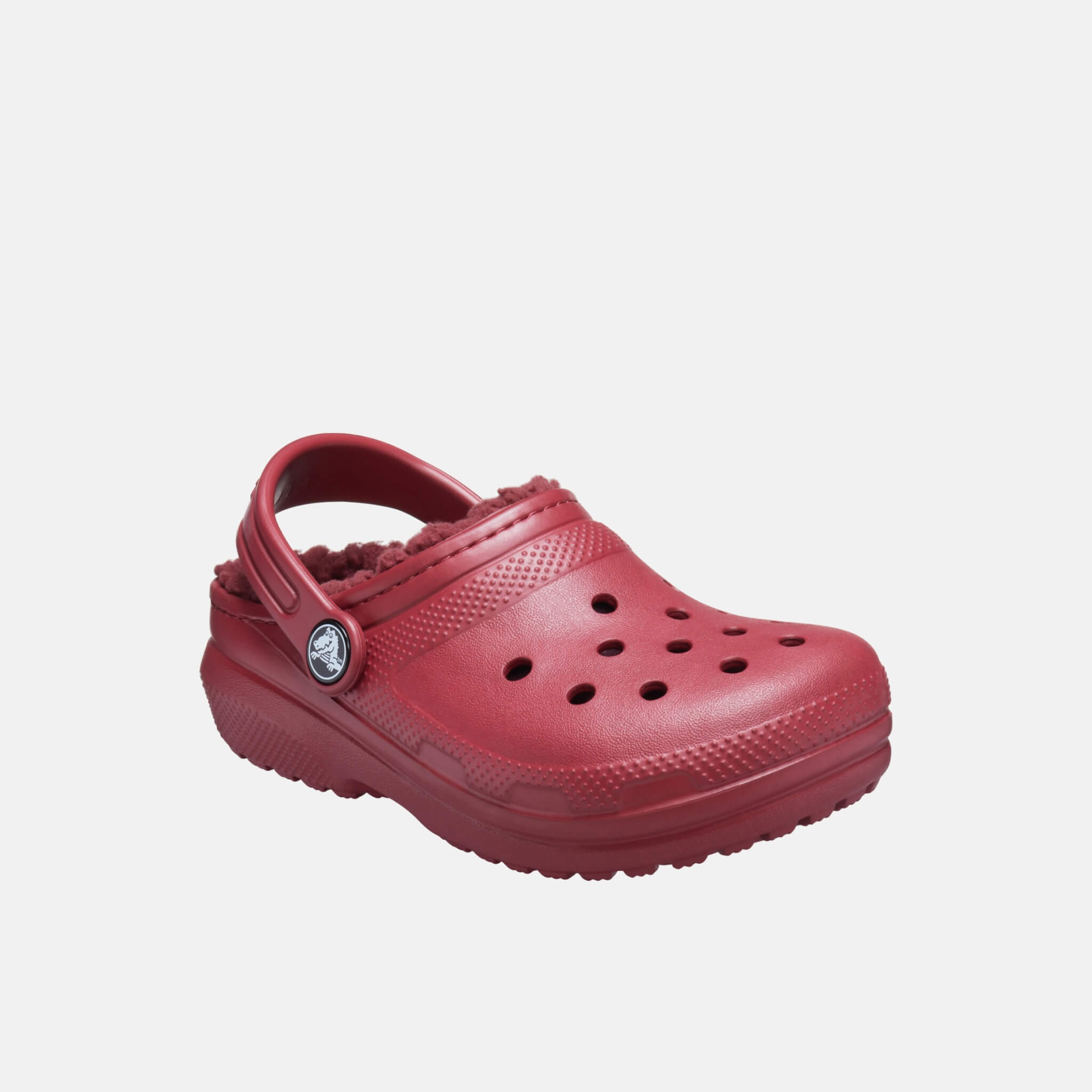 Classic Lined Clog K Brick Red