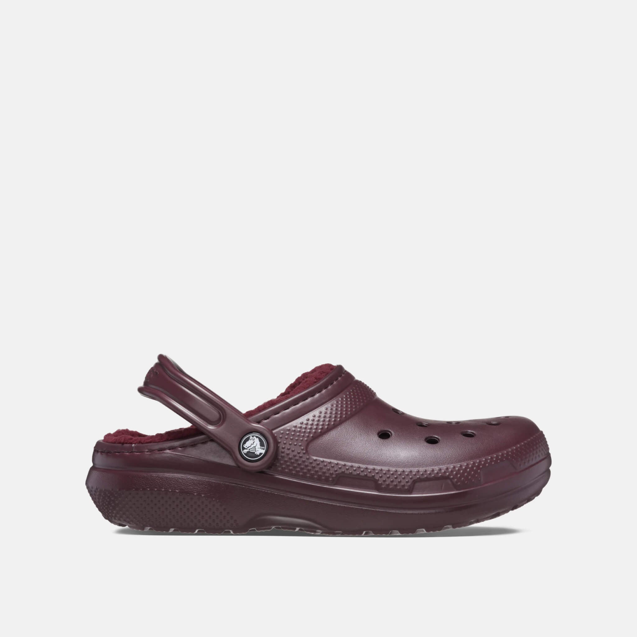 Classic Lined Clog Dark Cherry