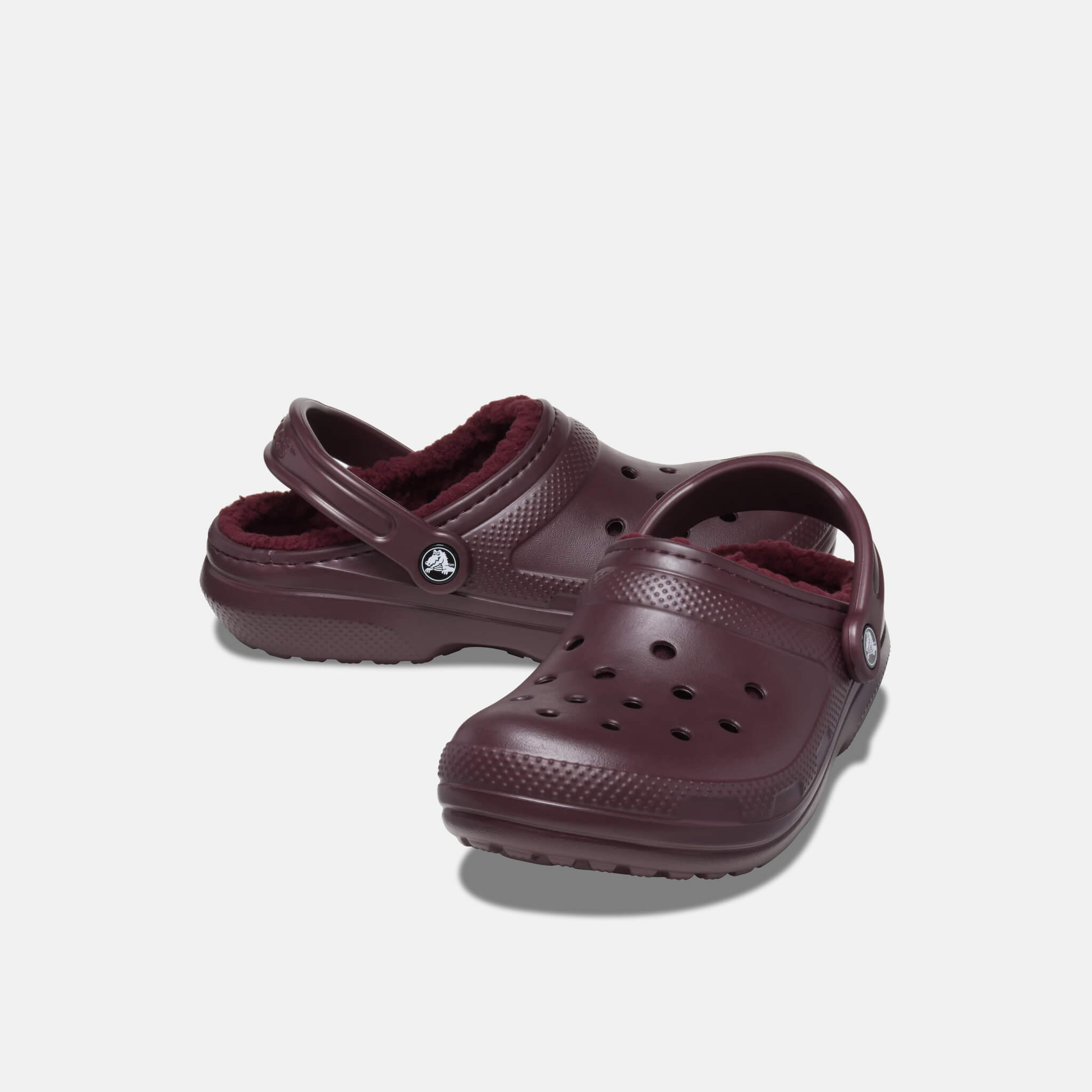 Classic Lined Clog Dark Cherry