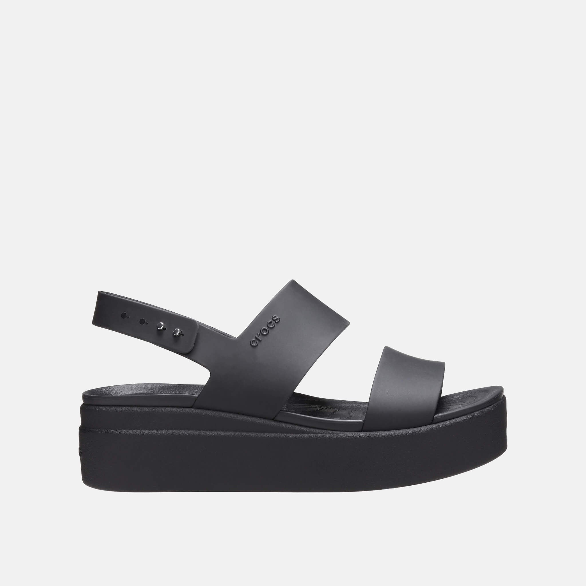 Crocs Brooklyn Low Wedge W Black/Black