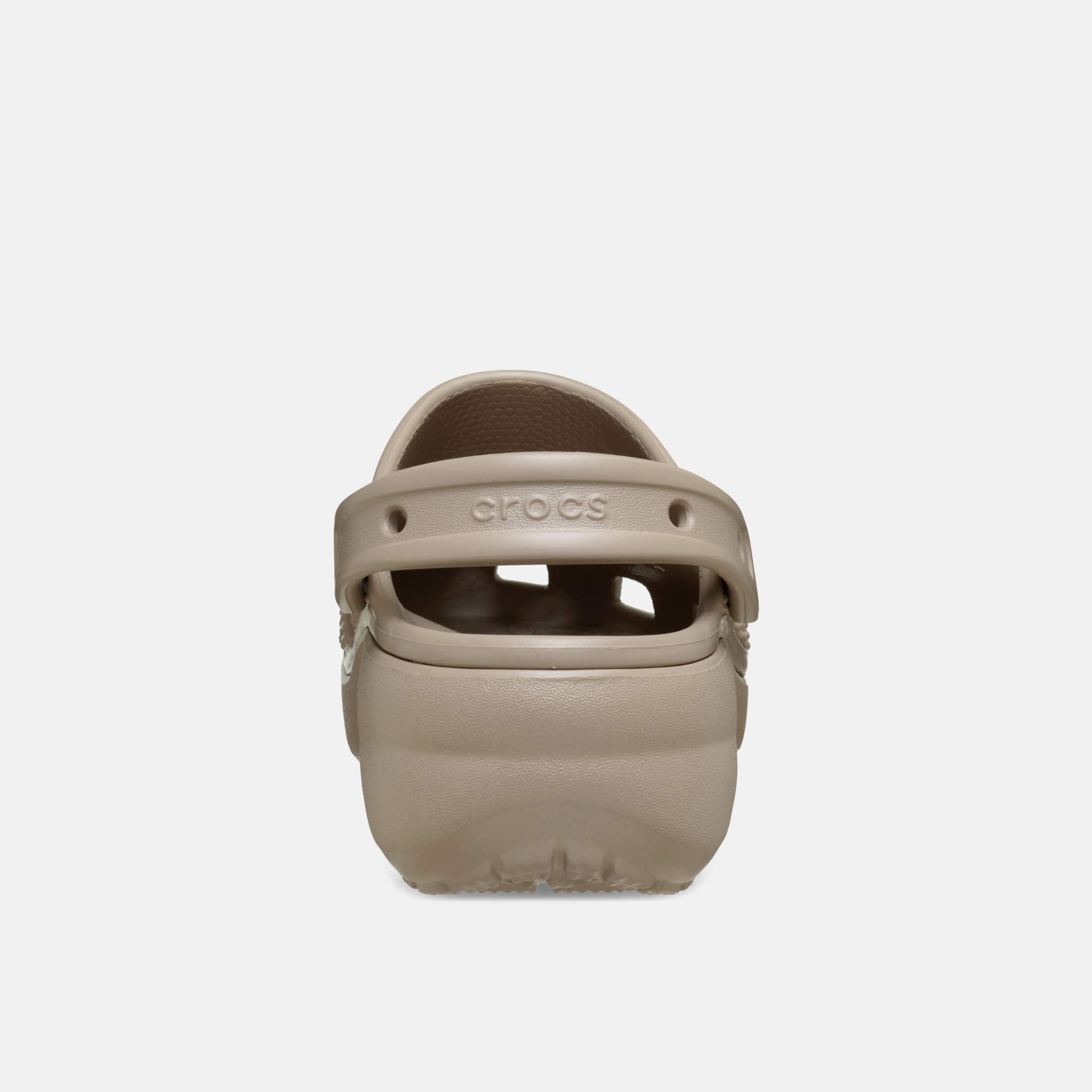 Classic Platform Clog W Taupe