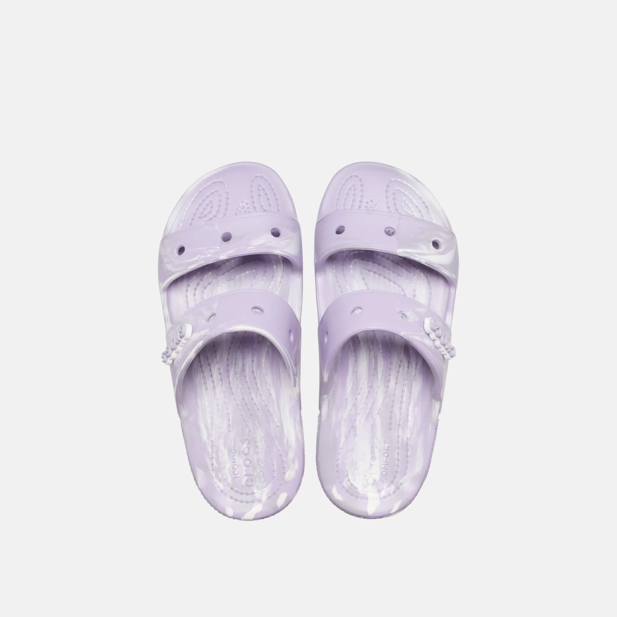 Classic Crocs Marbled Sandal Lavender/Multi