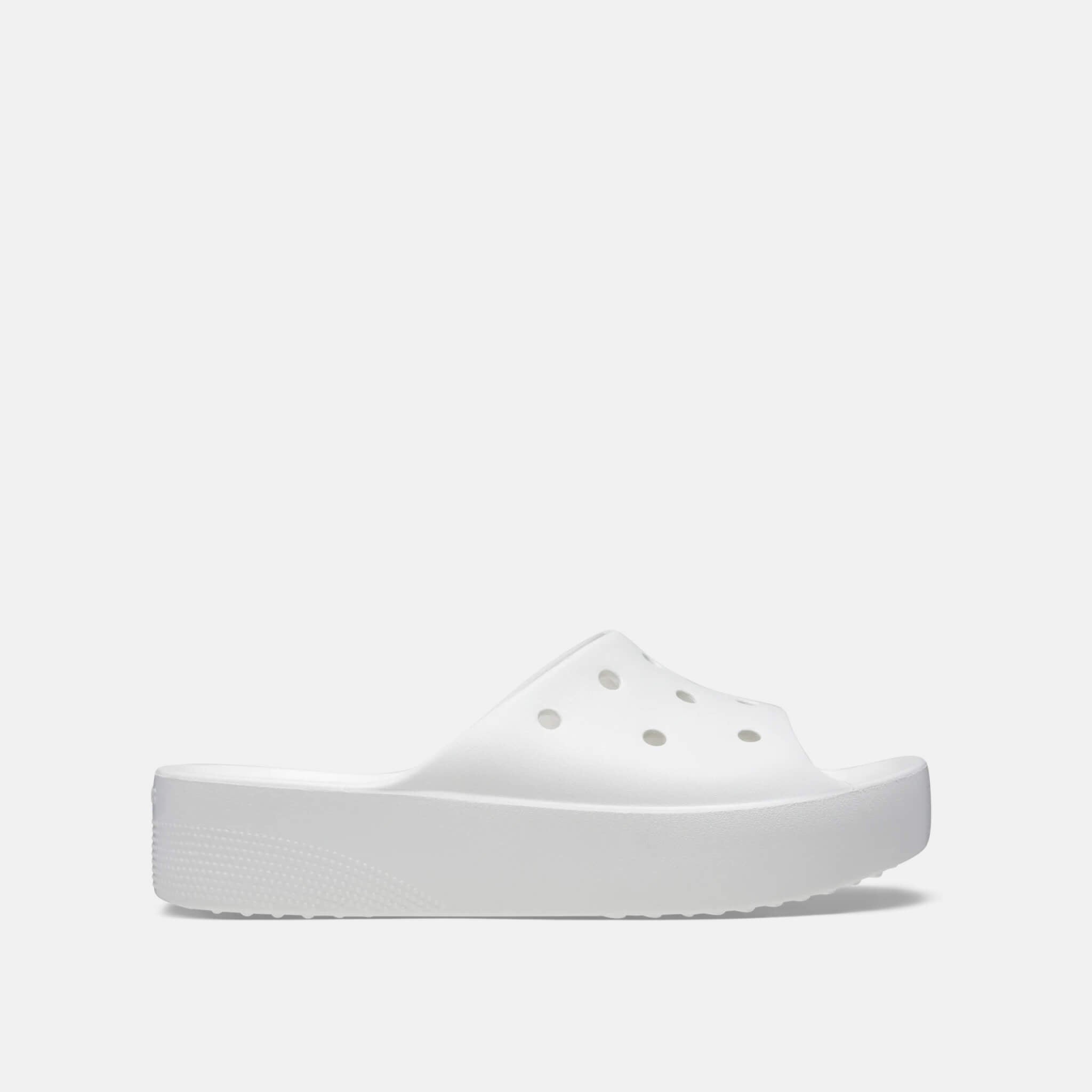 Classic Platform Slide White