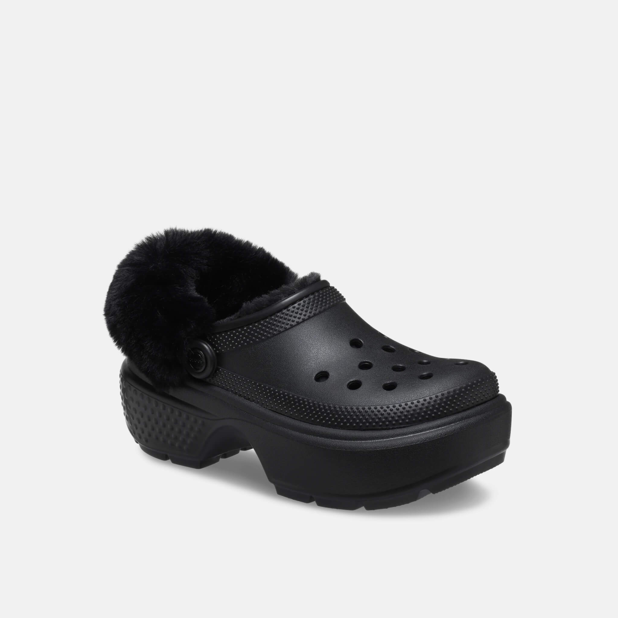 Stomp Lined Clog Black