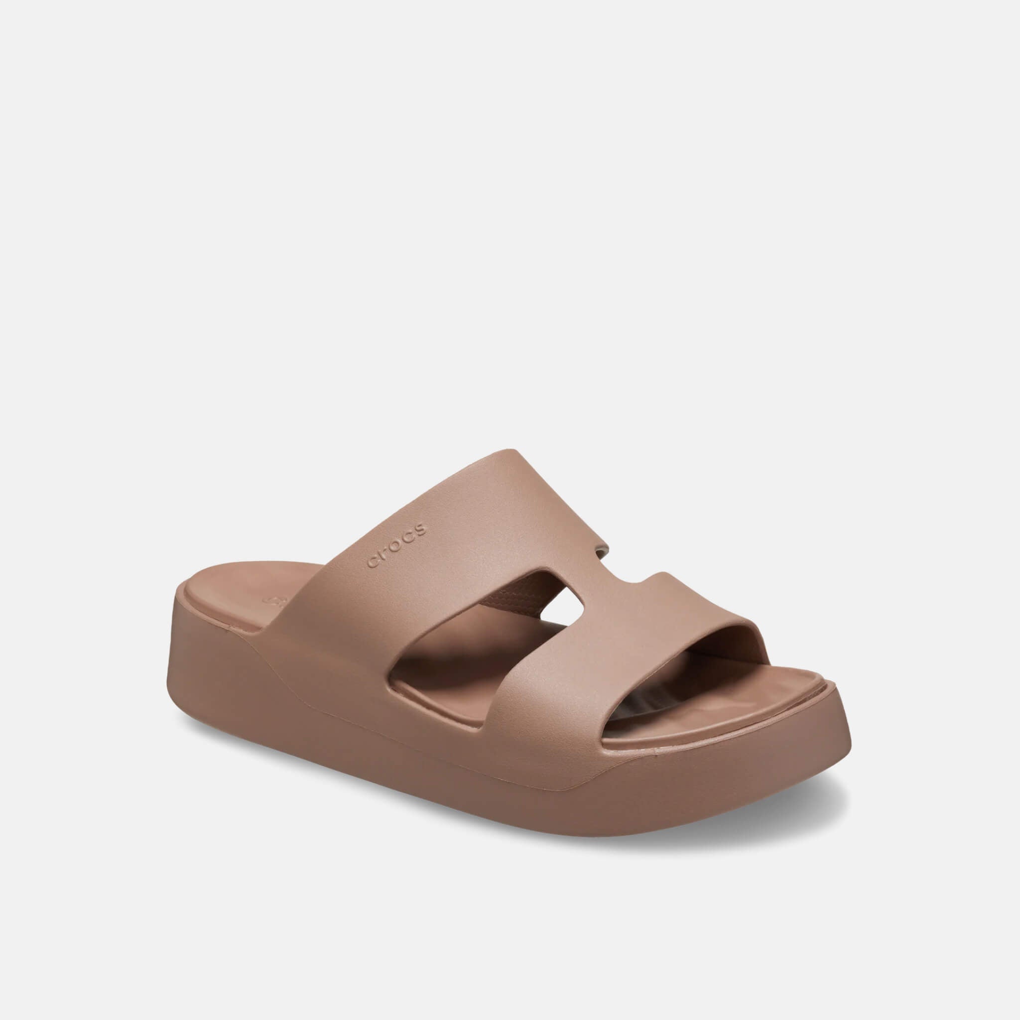 Getaway Platform H-Strap Latte