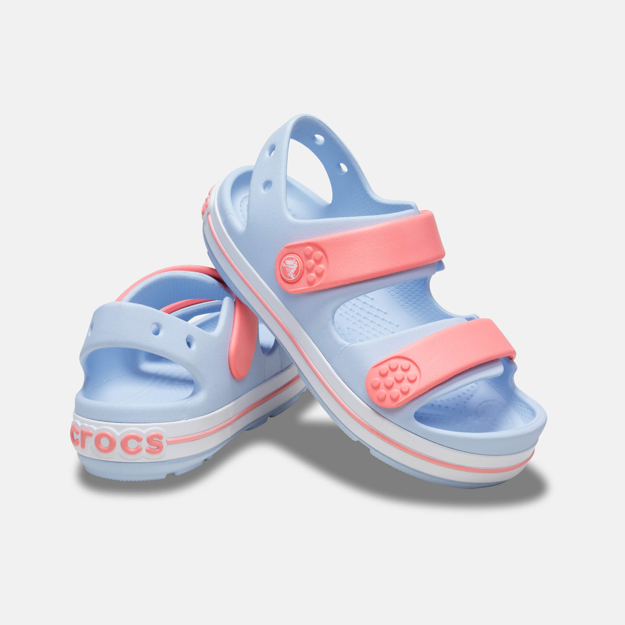Crocband Cruiser Sandal K Blue Frost/Guava