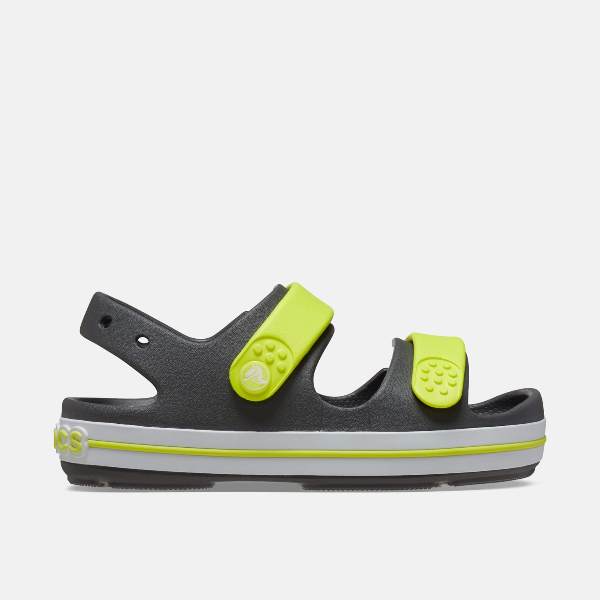 Crocband Cruiser Sandal T Slate Grey/Acidity