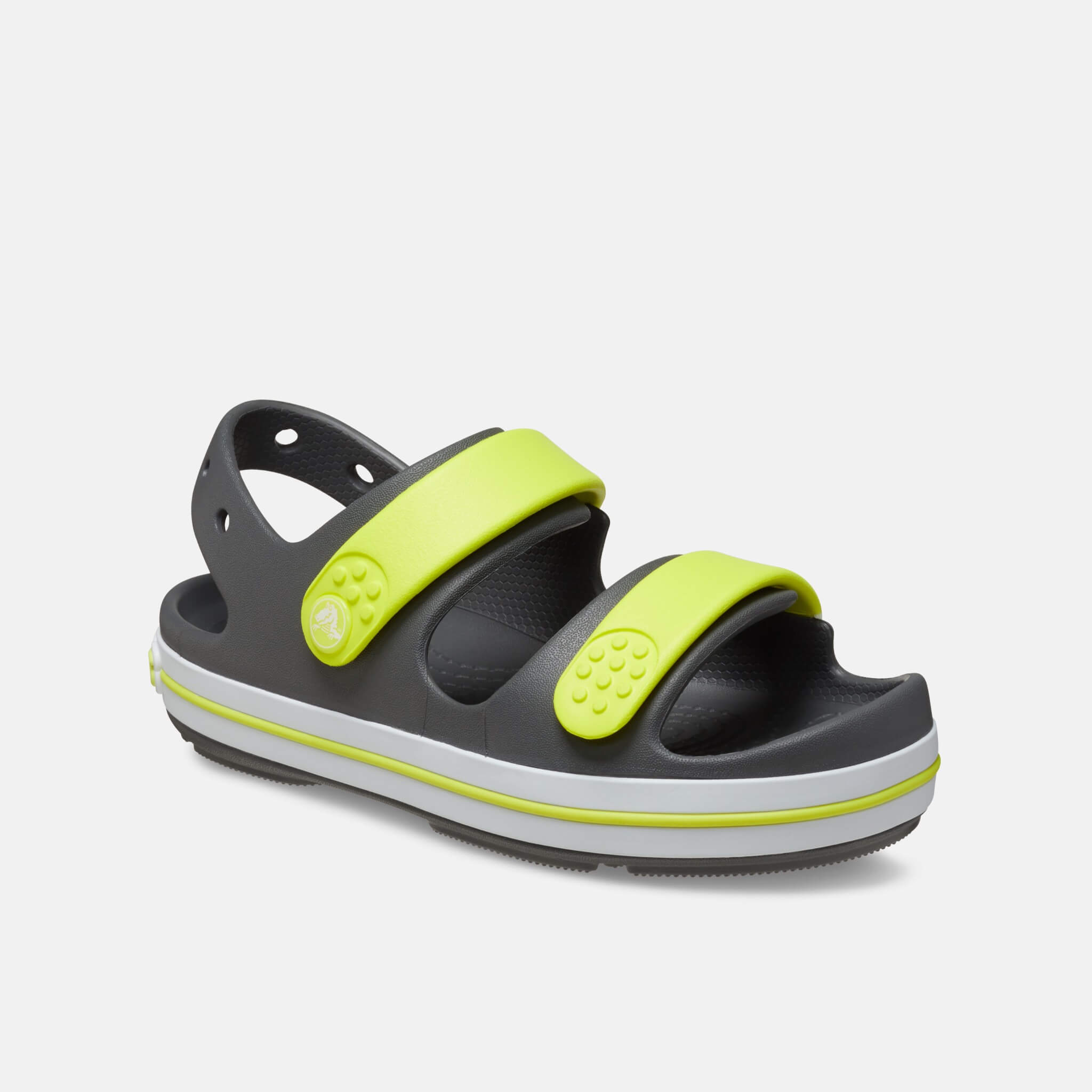 Crocband Cruiser Sandal T Slate Grey/Acidity