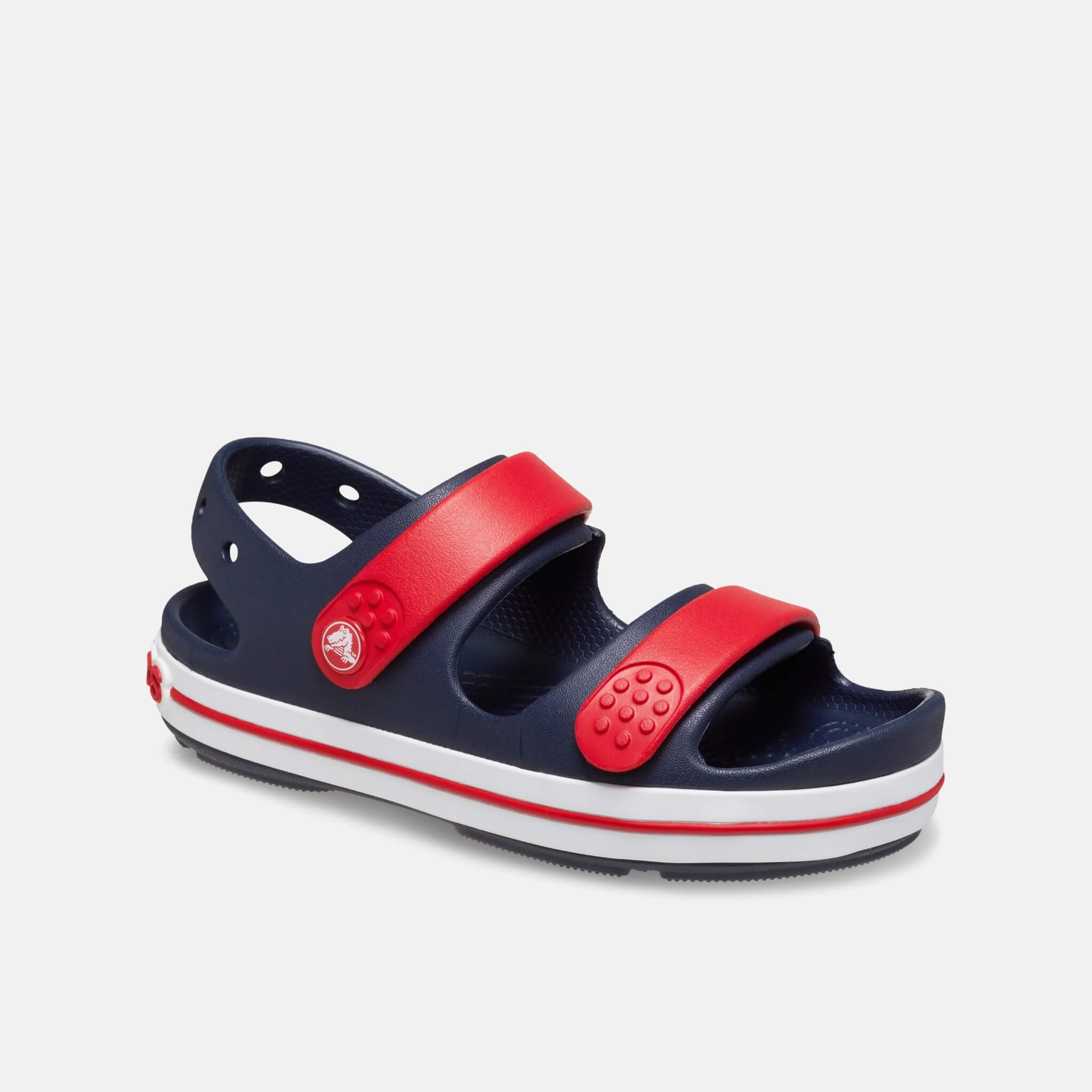 Crocband Cruiser Sandal T Navy/Varsity Red
