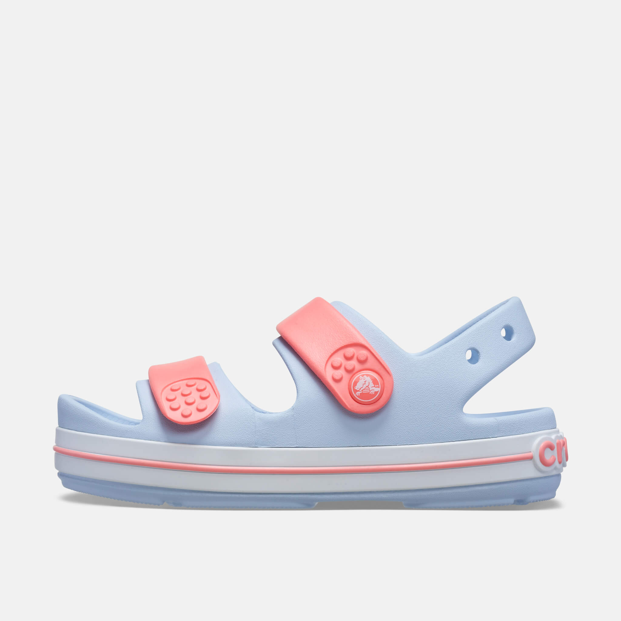 Crocband Cruiser Sandal T Blue Frost/Guava