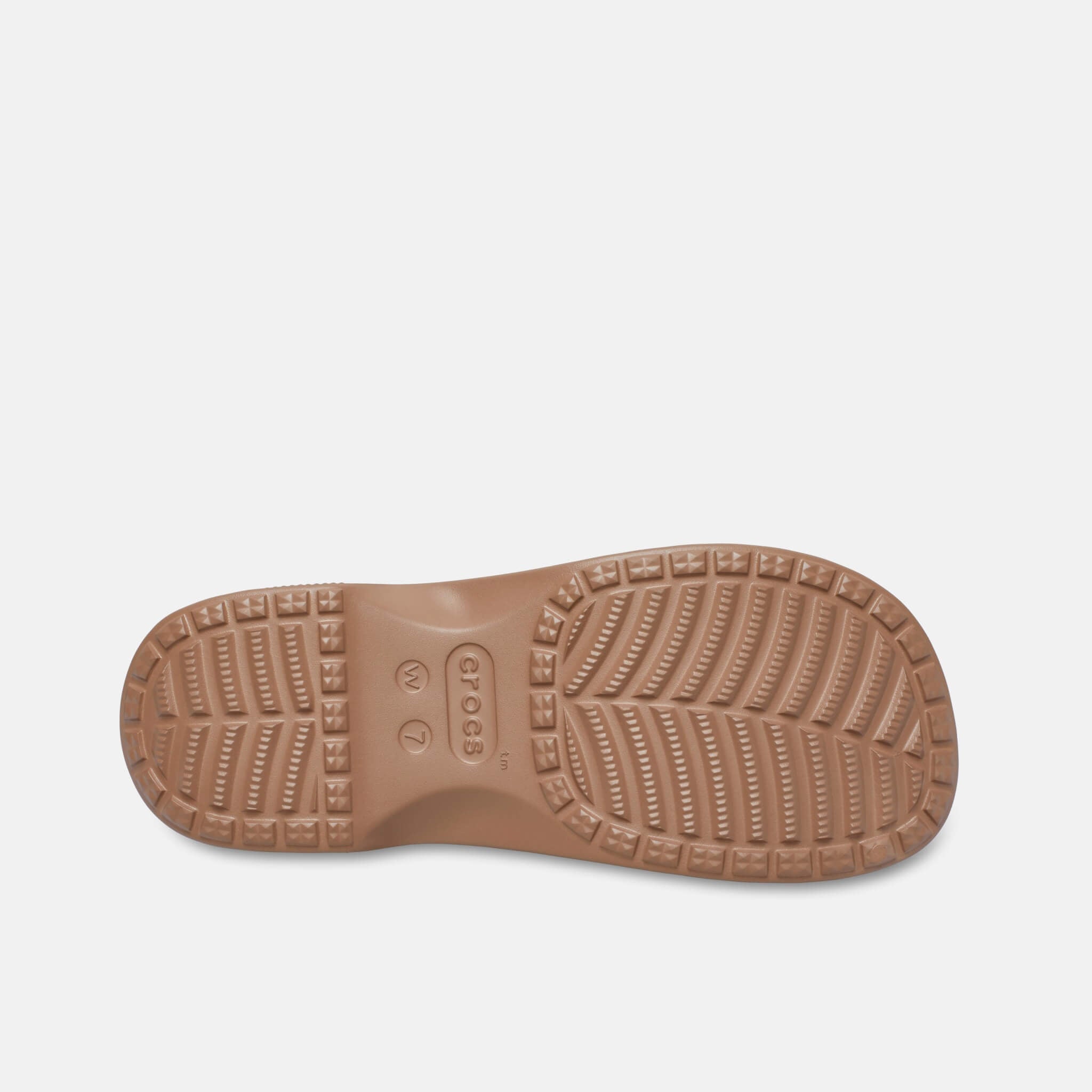 Classic Womens Cross Strap Milk Chocolate