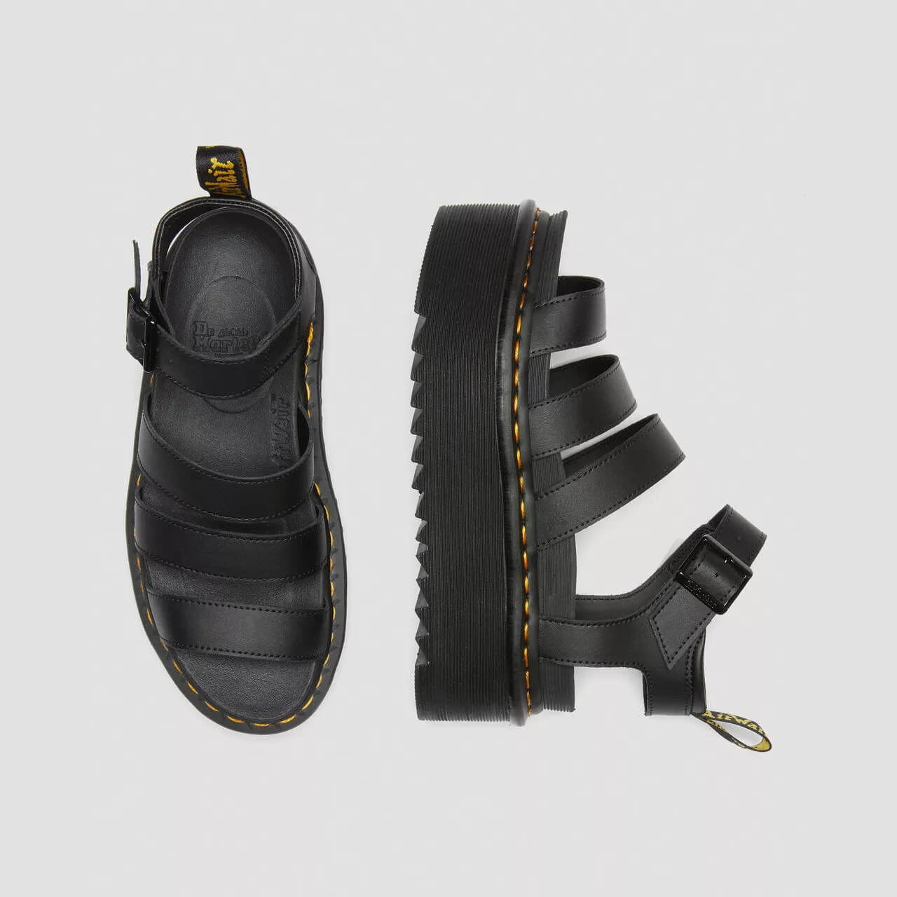 Dámské černé sandály Dr. Martens Blaire Quad