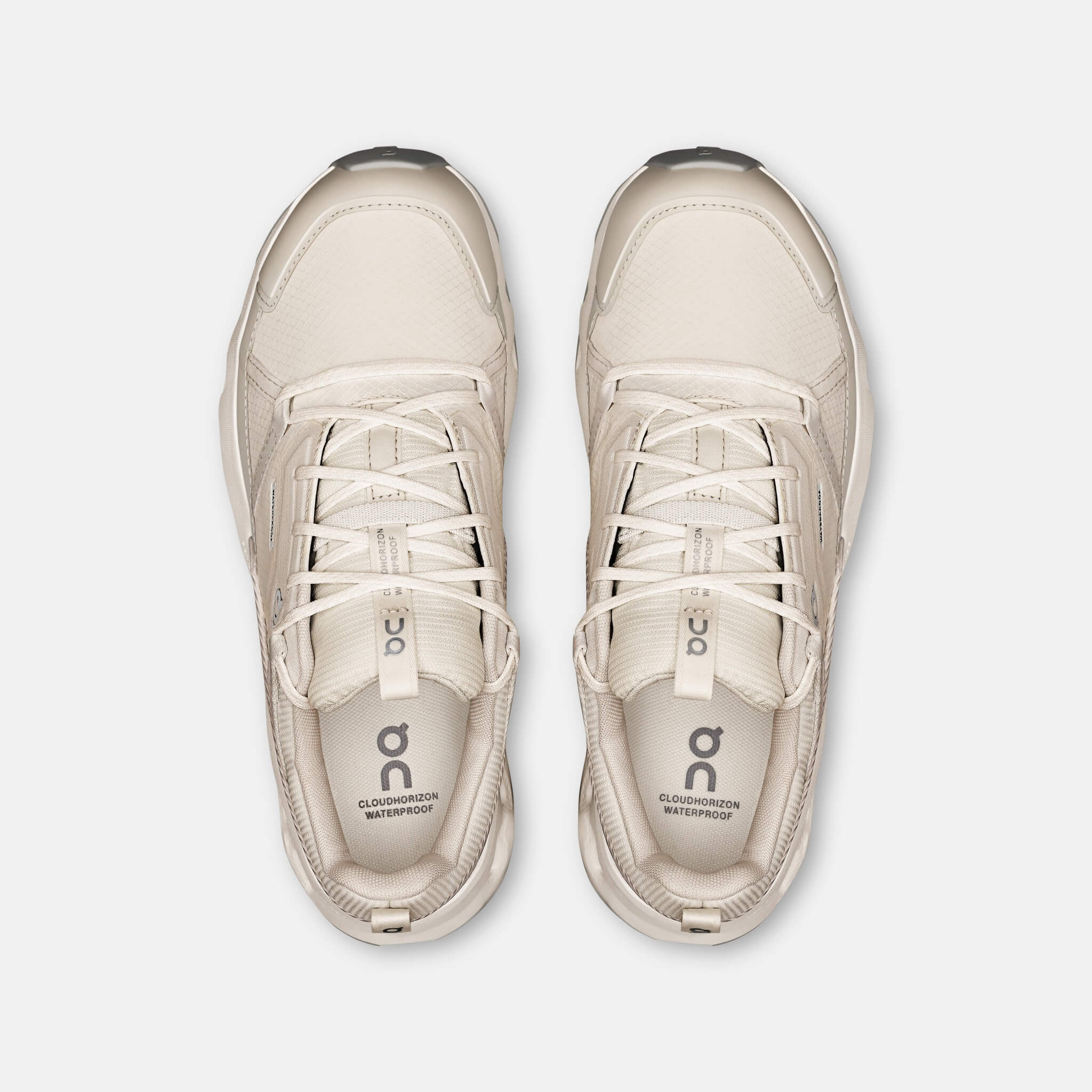 Dámské bílo-béžové outdoorové tenisky On Cloudhorizon WP