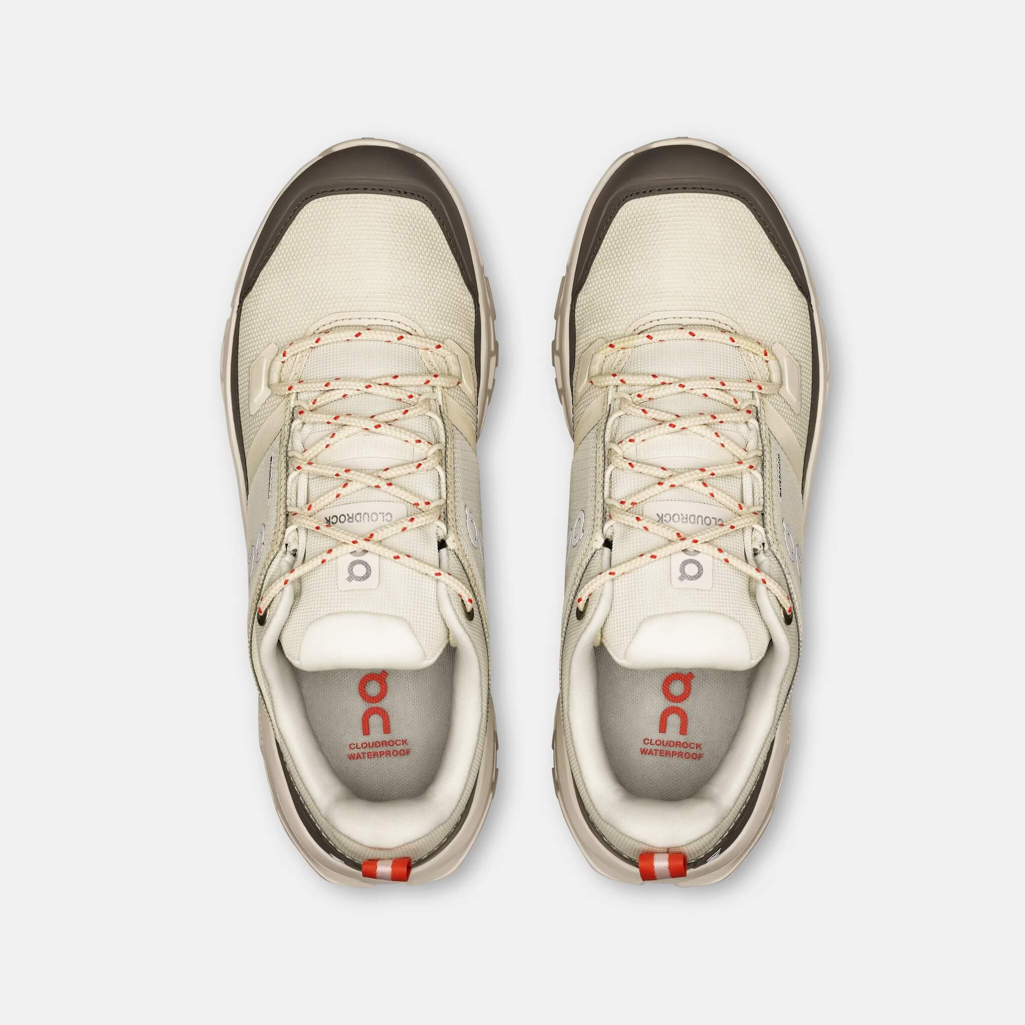 Dámské šedé outdoorové boty ON Cloudrock Low WP