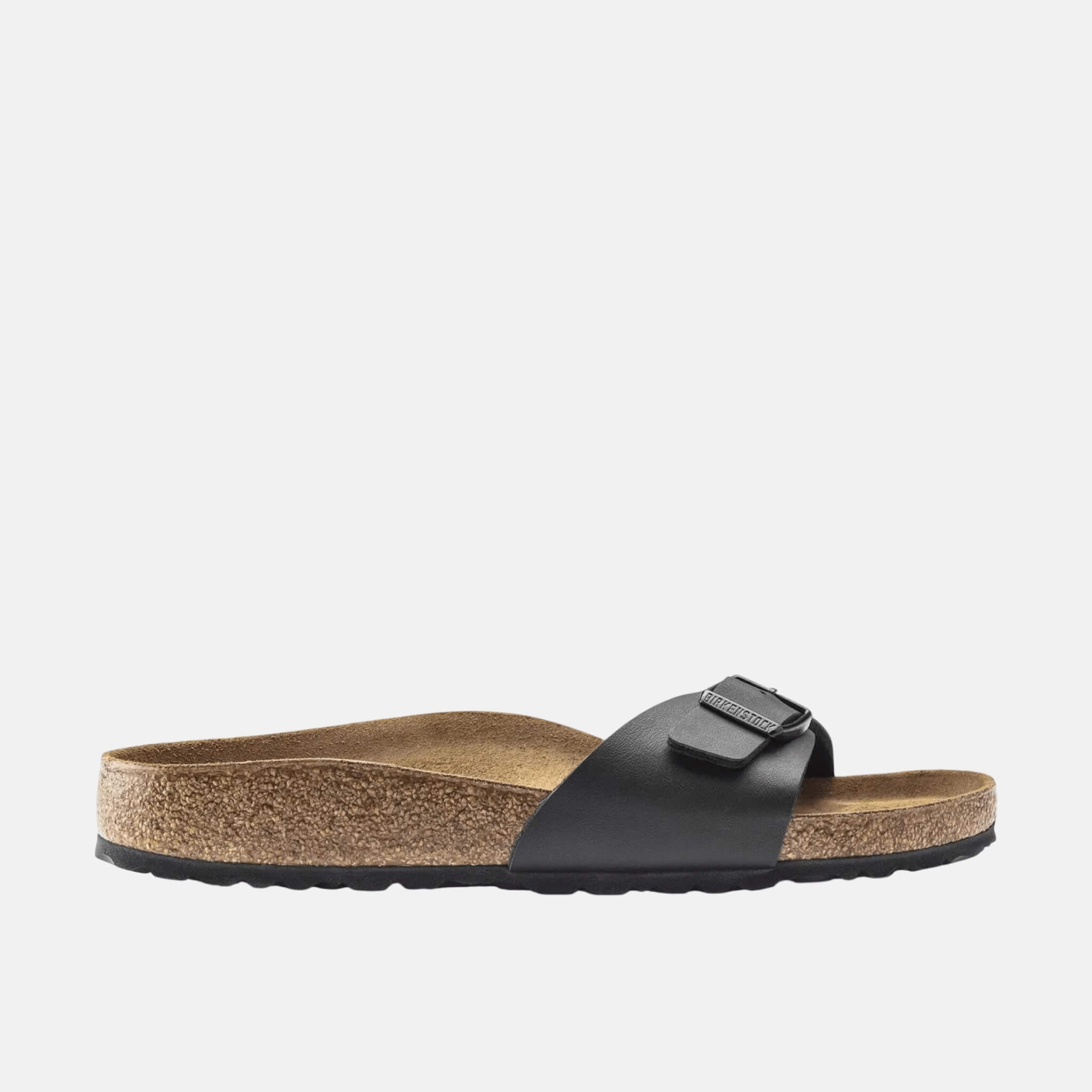 Černé pantofle Birkenstock Madrid Birko-Flor