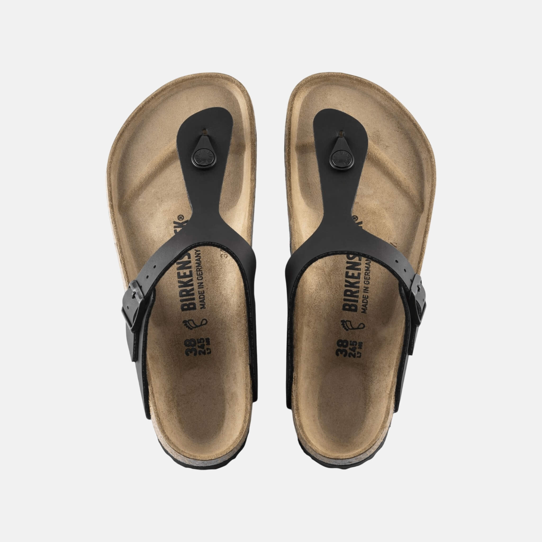 Černé žabky Birkenstock Gizeh Birko-Flor