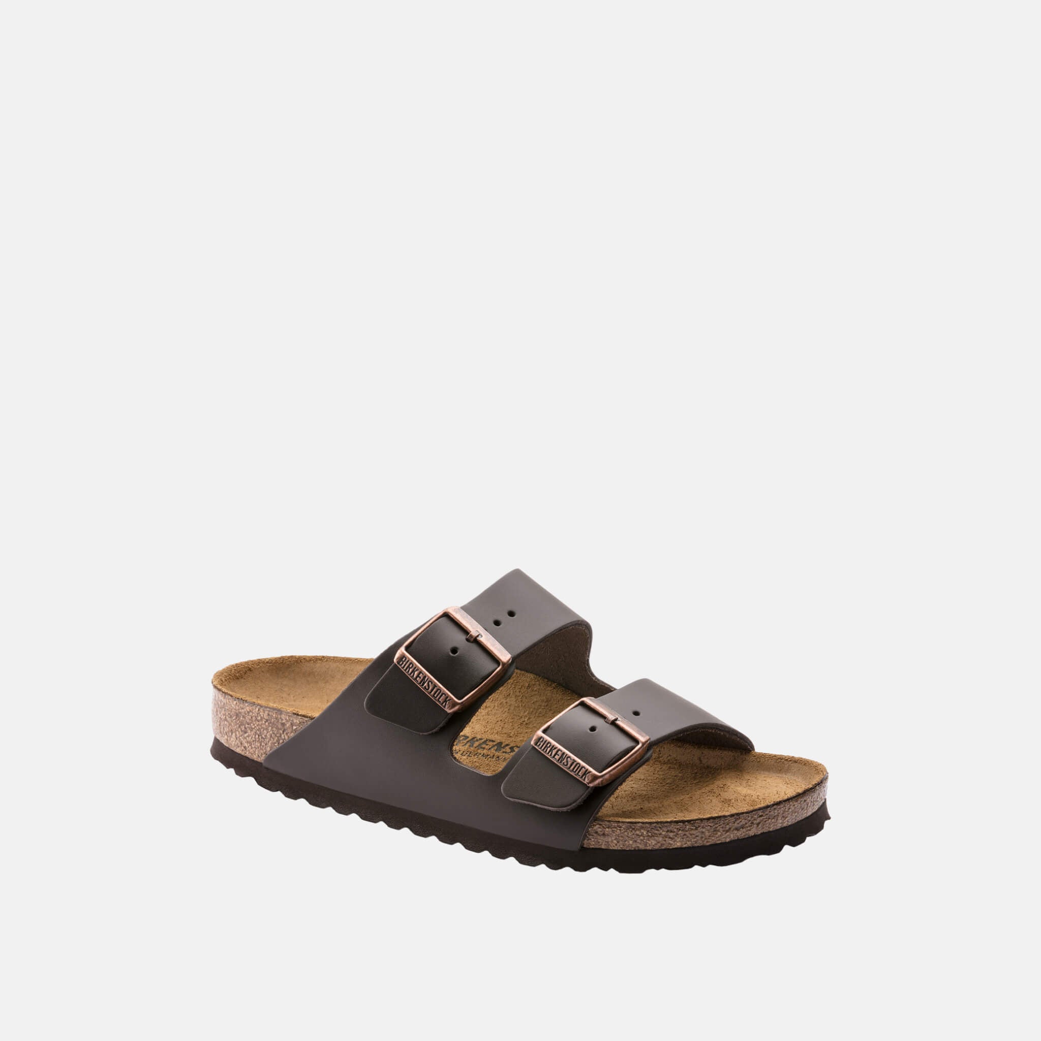 Hnědé pantofle Birkenstock Arizona Smooth Leather