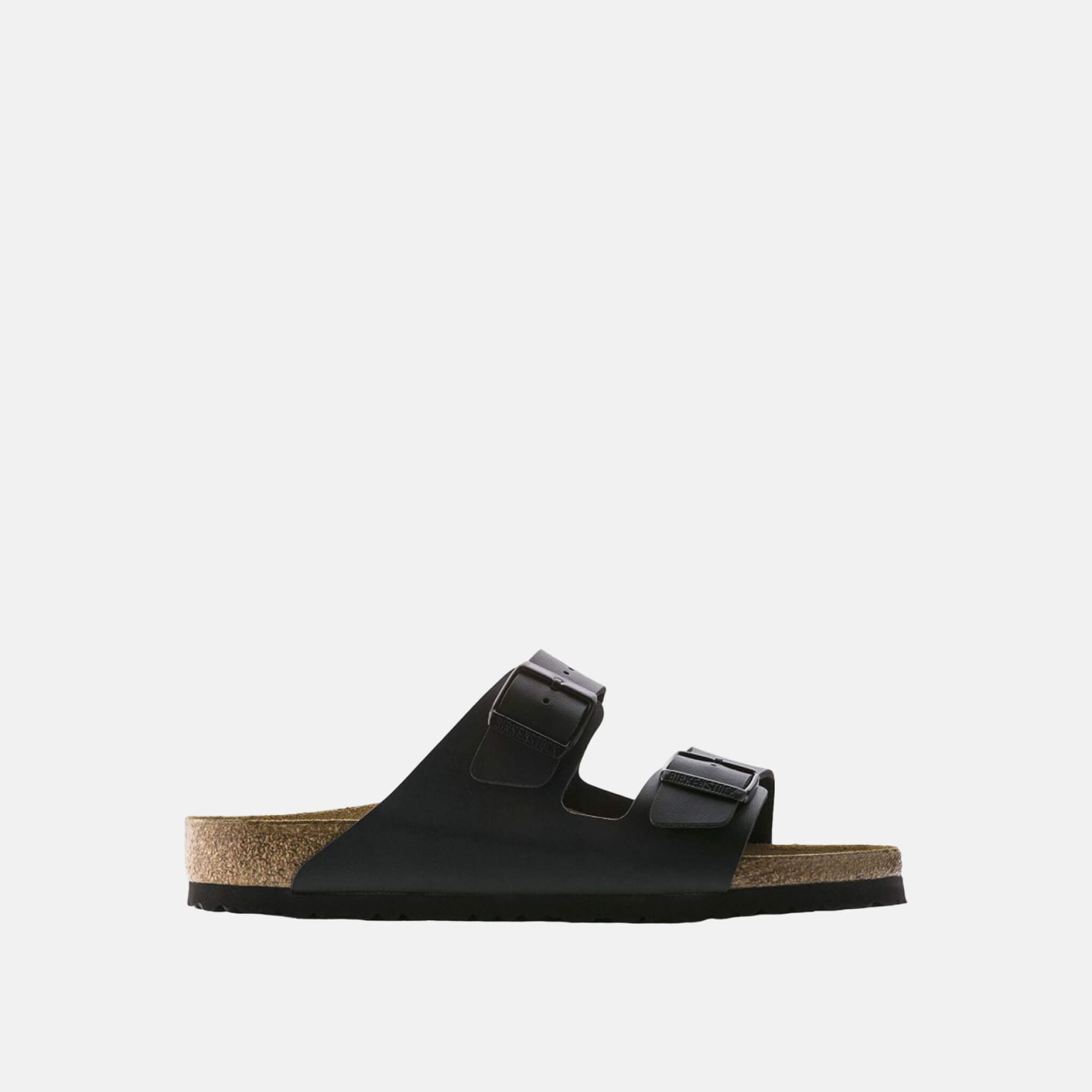 Černé pantofle Birkenstock Arizona Birko-Flor