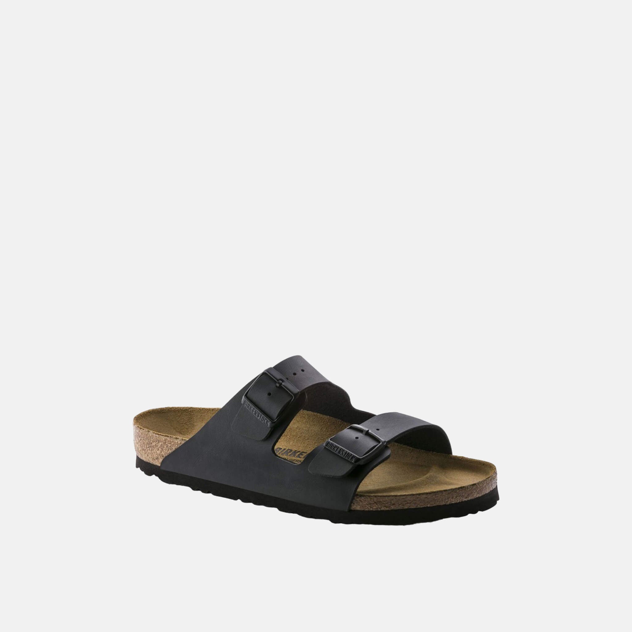 Černé pantofle Birkenstock Arizona Birko-Flor