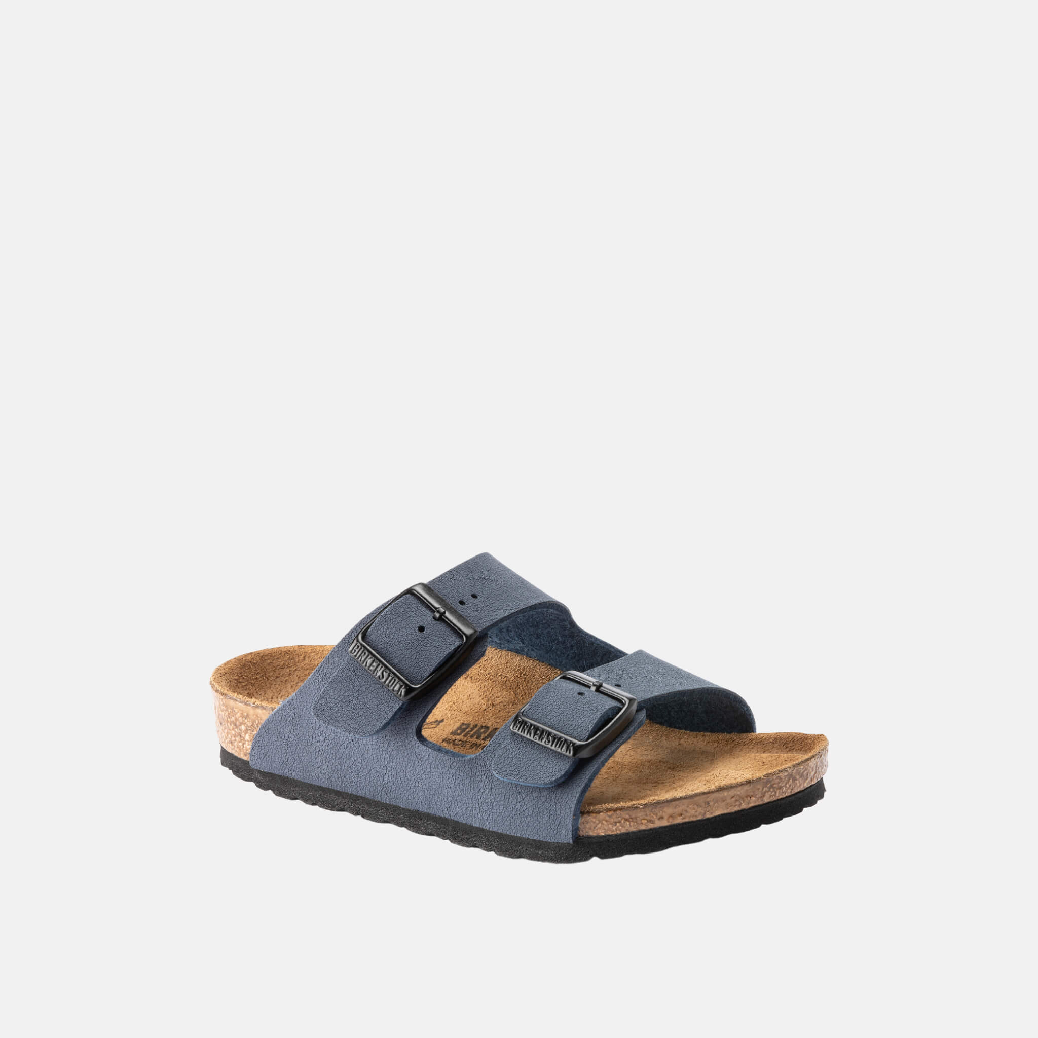 Modré pantofle Birkenstock Arizona Birko-Flor Nubuck