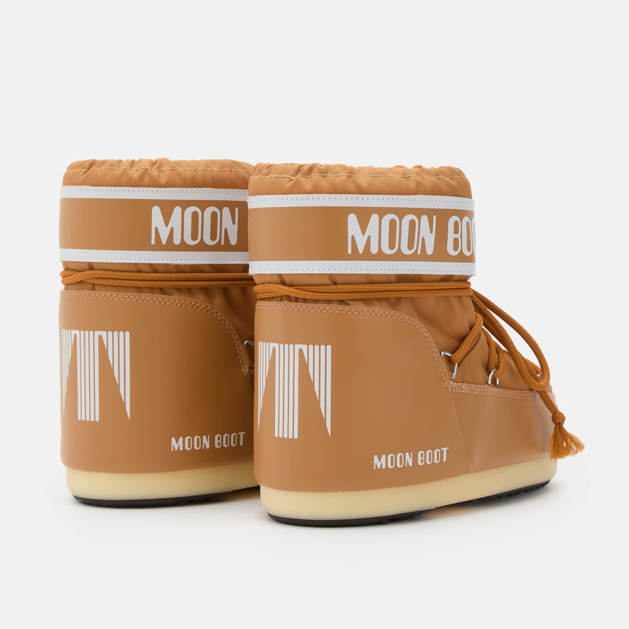 Dámské hnědé sněhule Moon Boot Icon Low Nylon