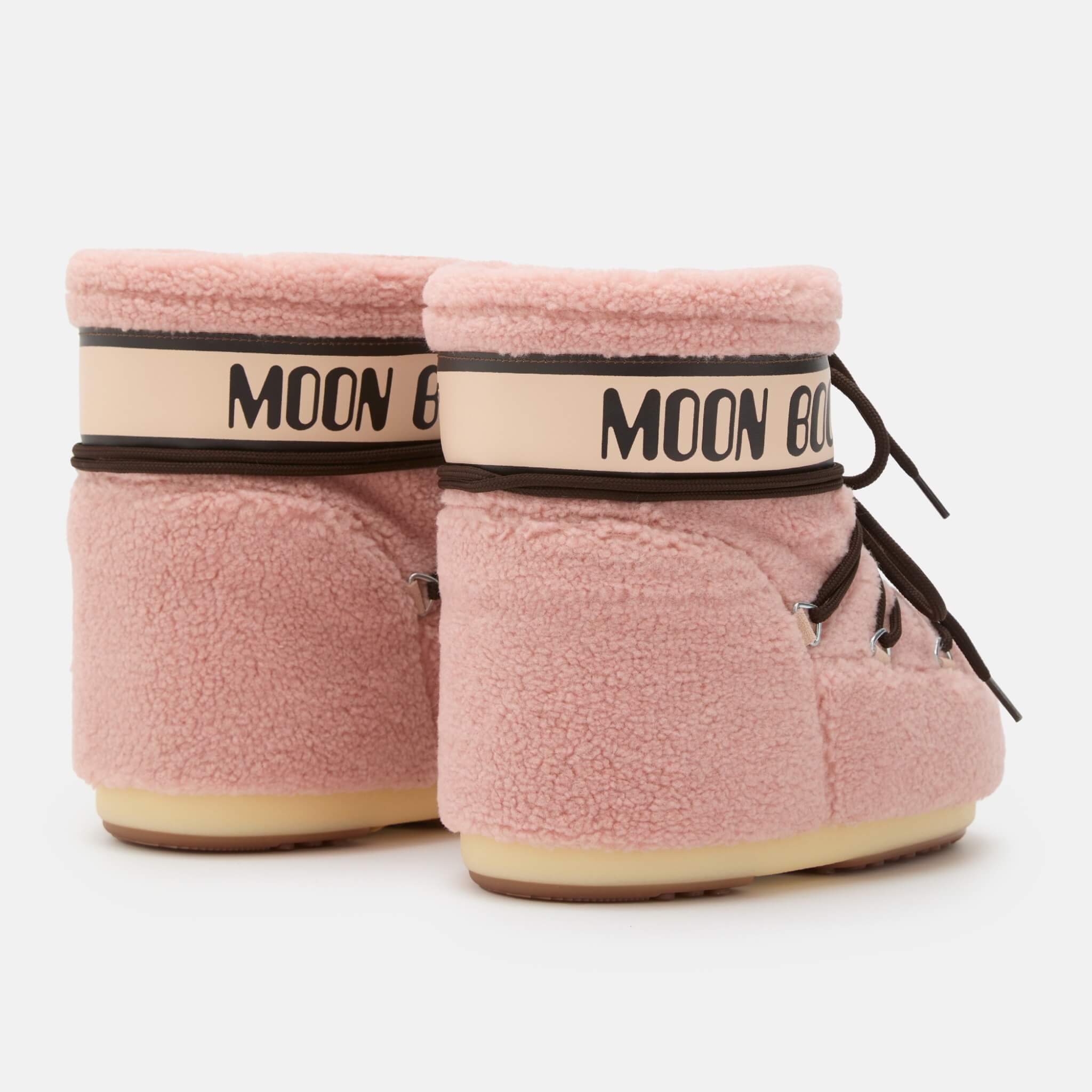 Dámské růžové sněhule Moon Boot Icon Low Fleece