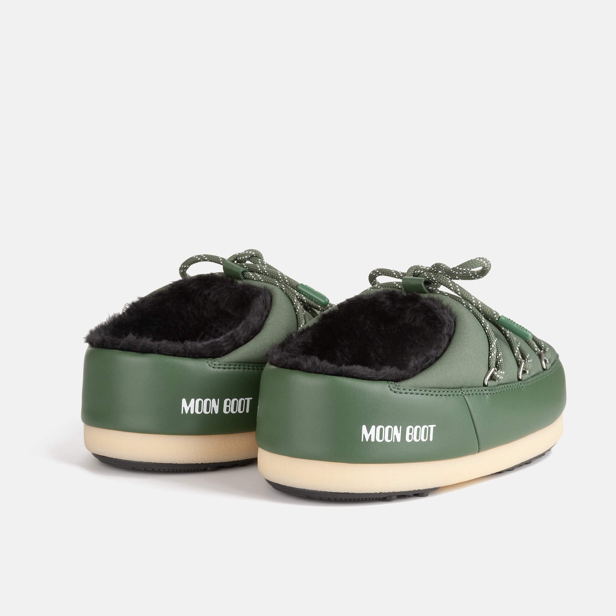 Dámské zelené nazouváky Moon Boot Evx Mule Nylon