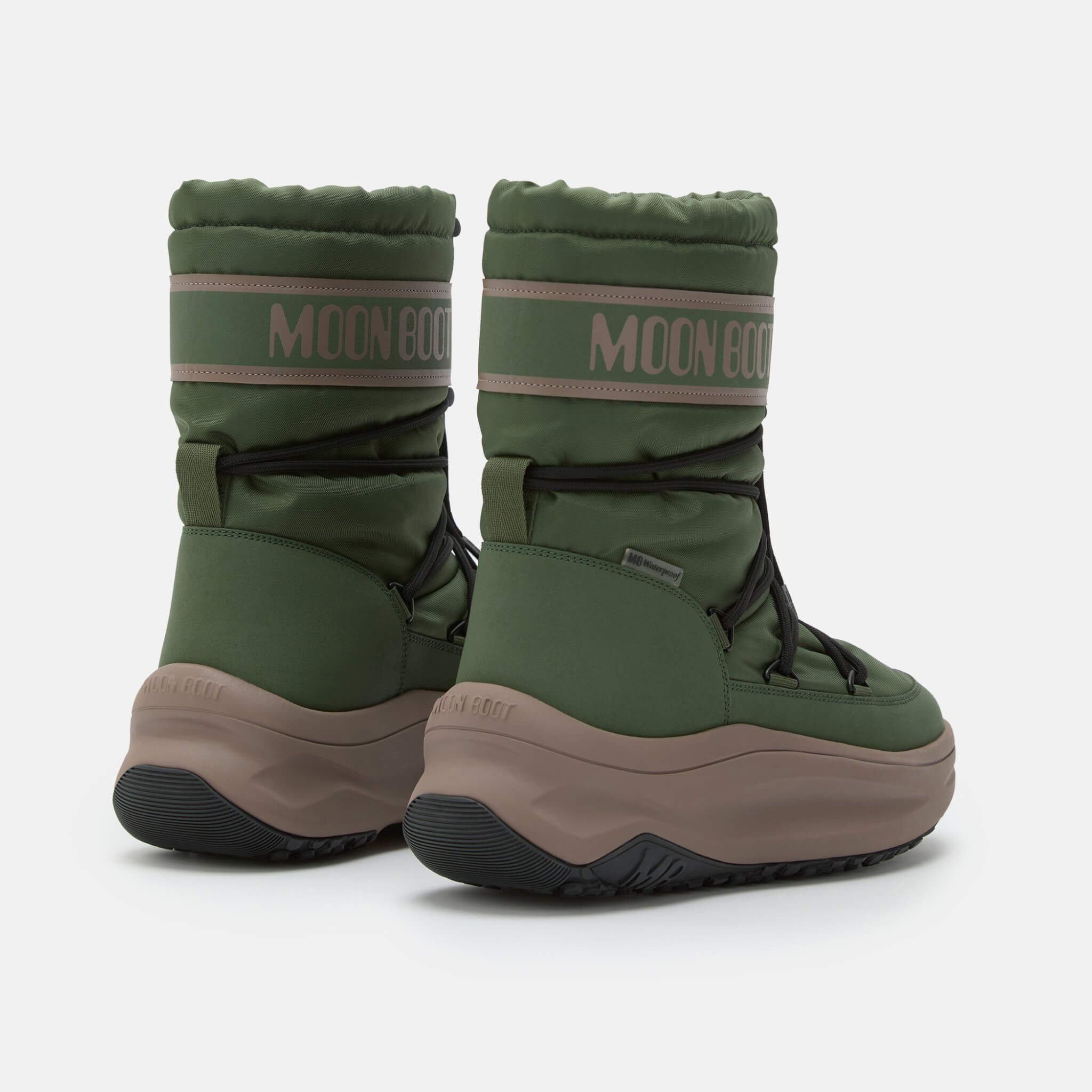 Pánské zelené sněhule Moon Boot Moon247 Polar WP