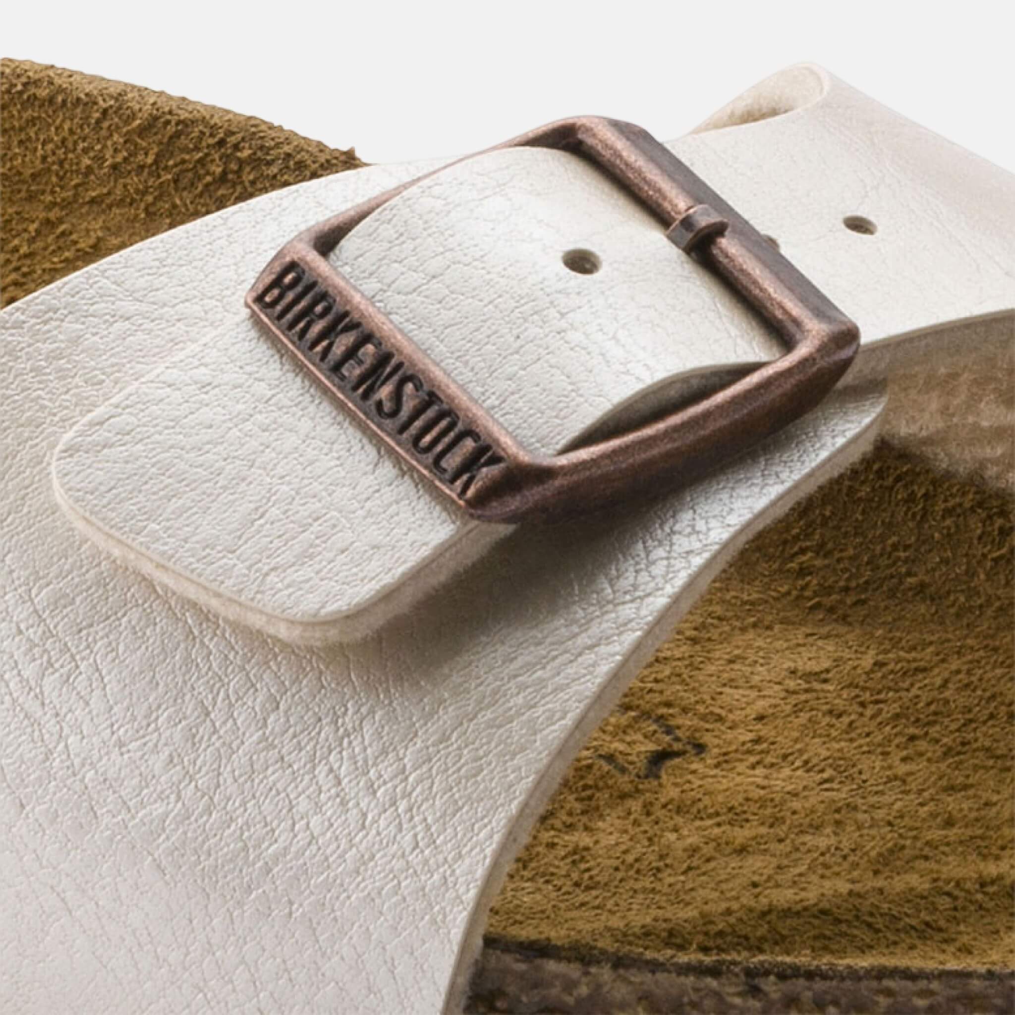 Bílé pantofle Birkenstock Madrid Birko-Flor Graceful
