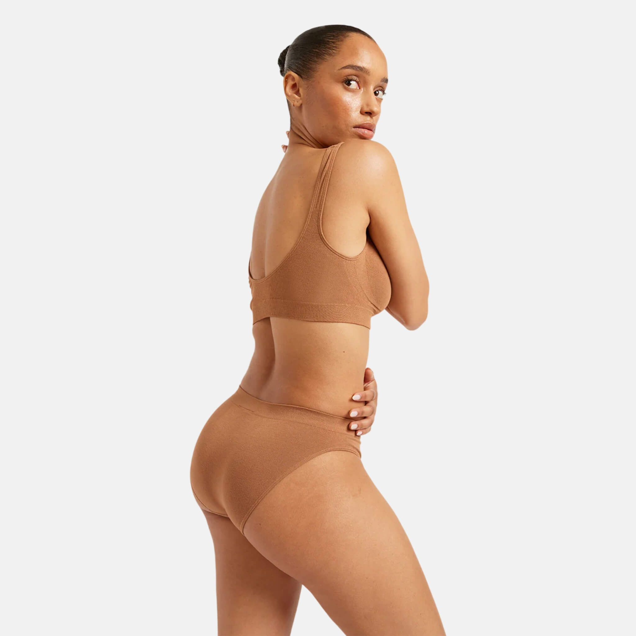 Hnědé kalhotky Boody Classic Bikini