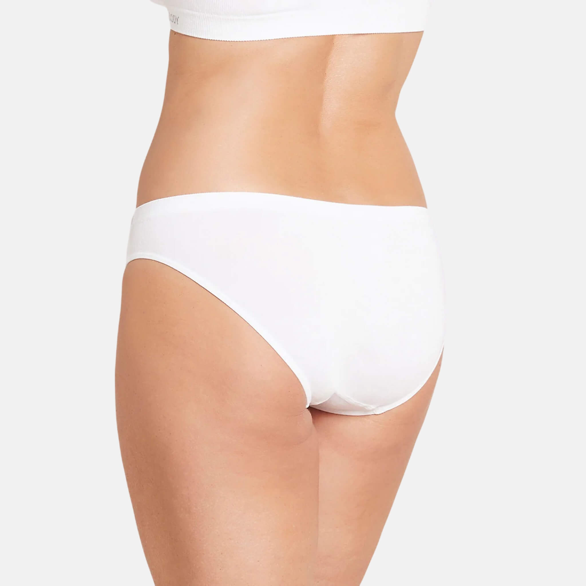 Bílé kalhotky Boody Classic Bikini